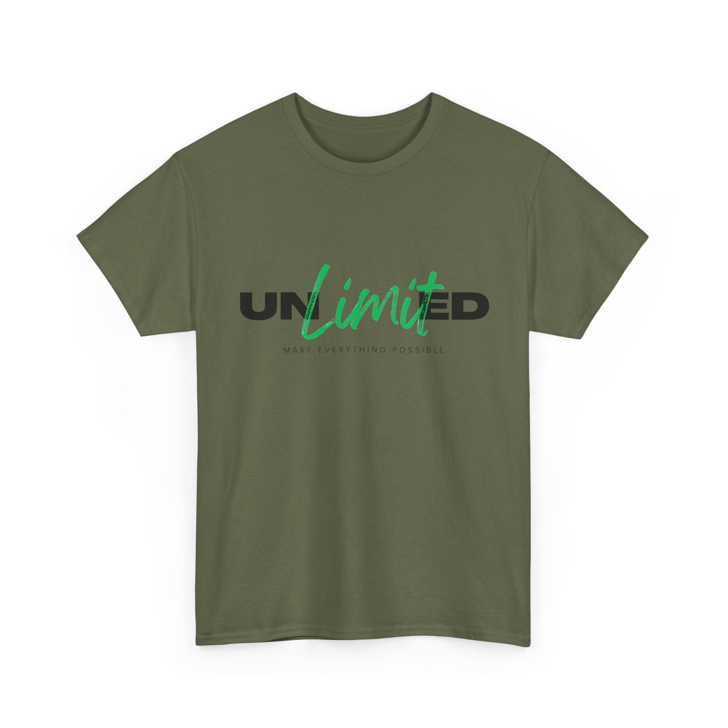 Unisex Cotton Tee - Unlimited Make Everything Possible Tee