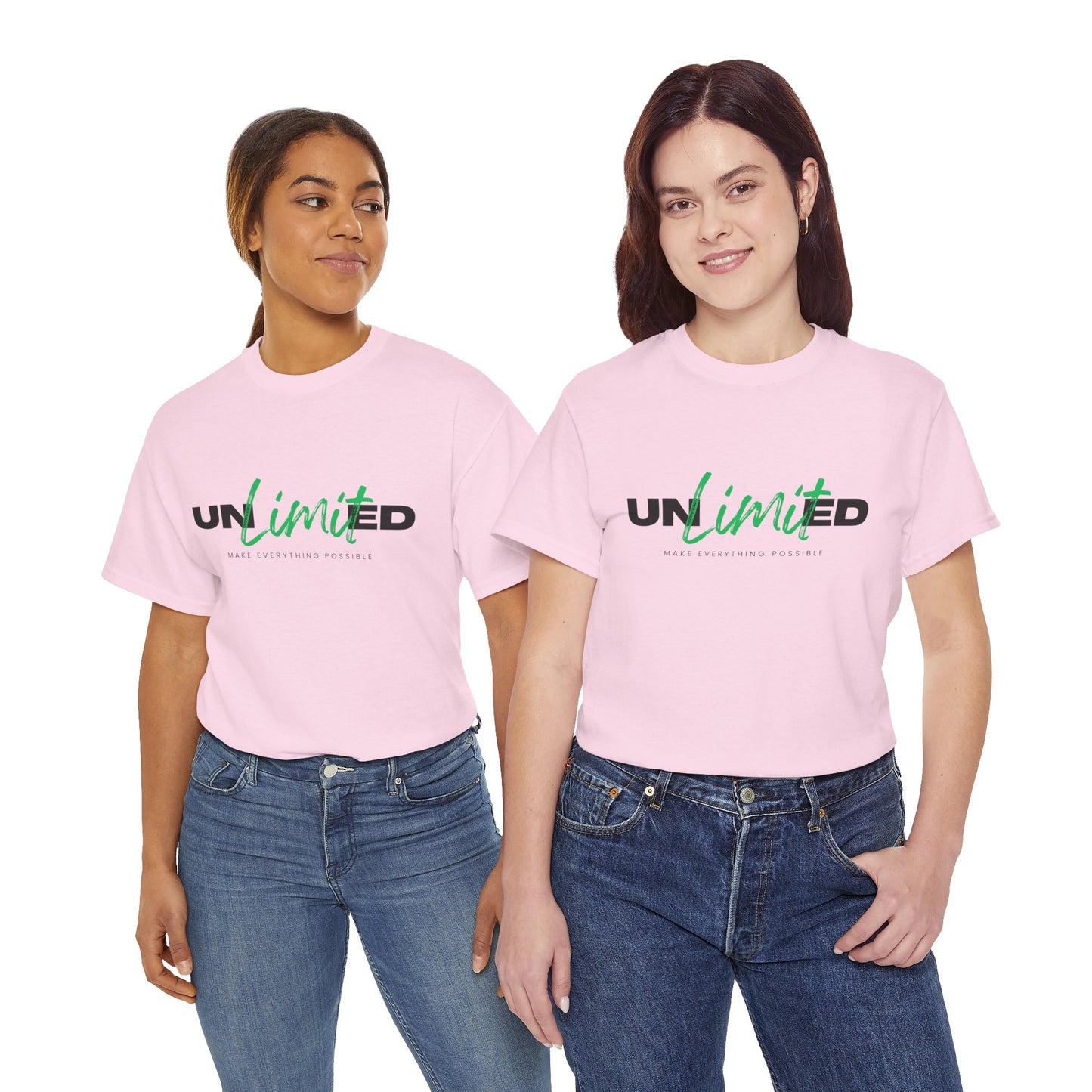 Unisex Cotton Tee - Unlimited Make Everything Possible Tee