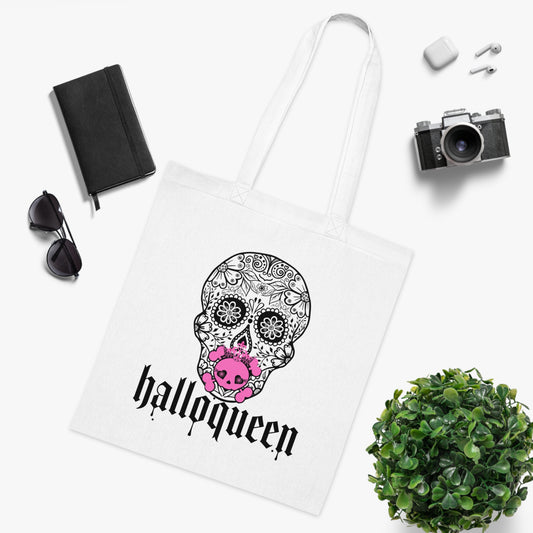 Cotton Tote HalloQueen Vibes