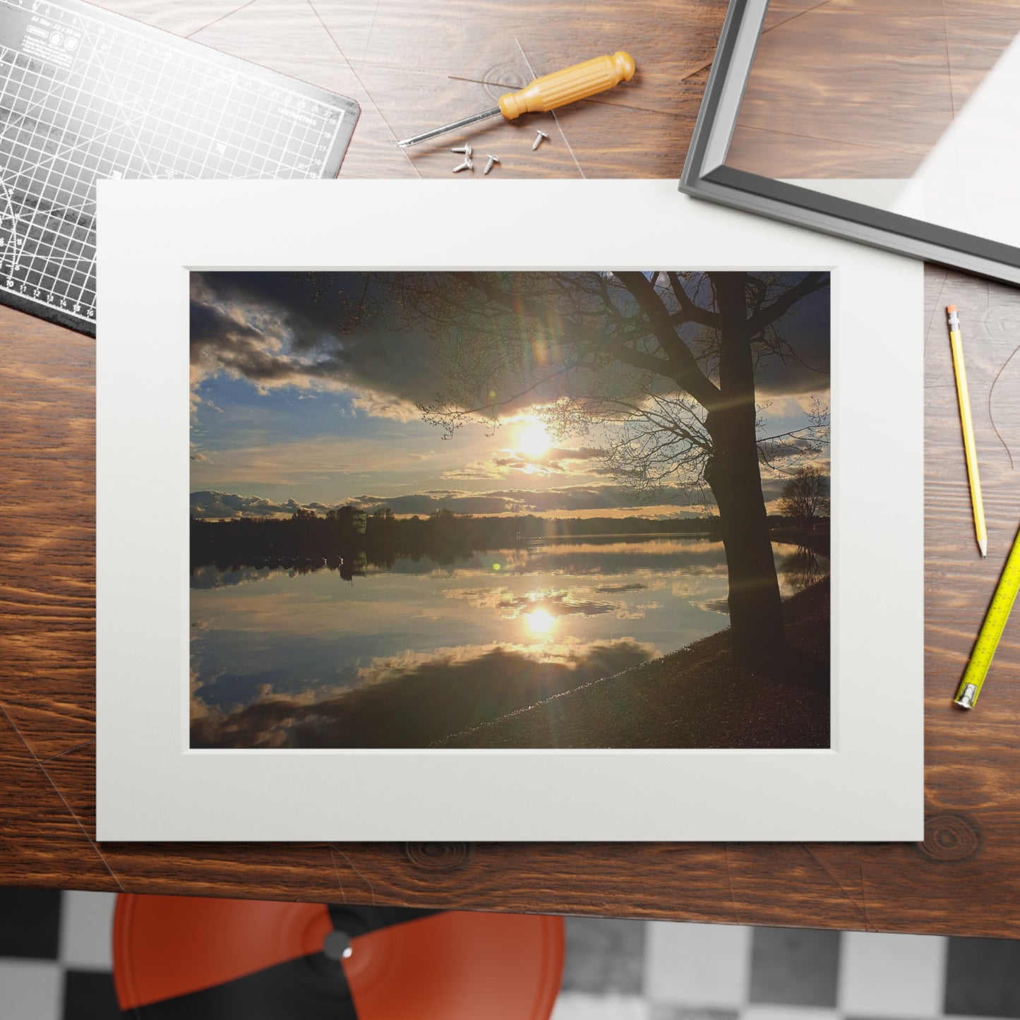 Fine Art Prints - Scottish Sunset Reflections