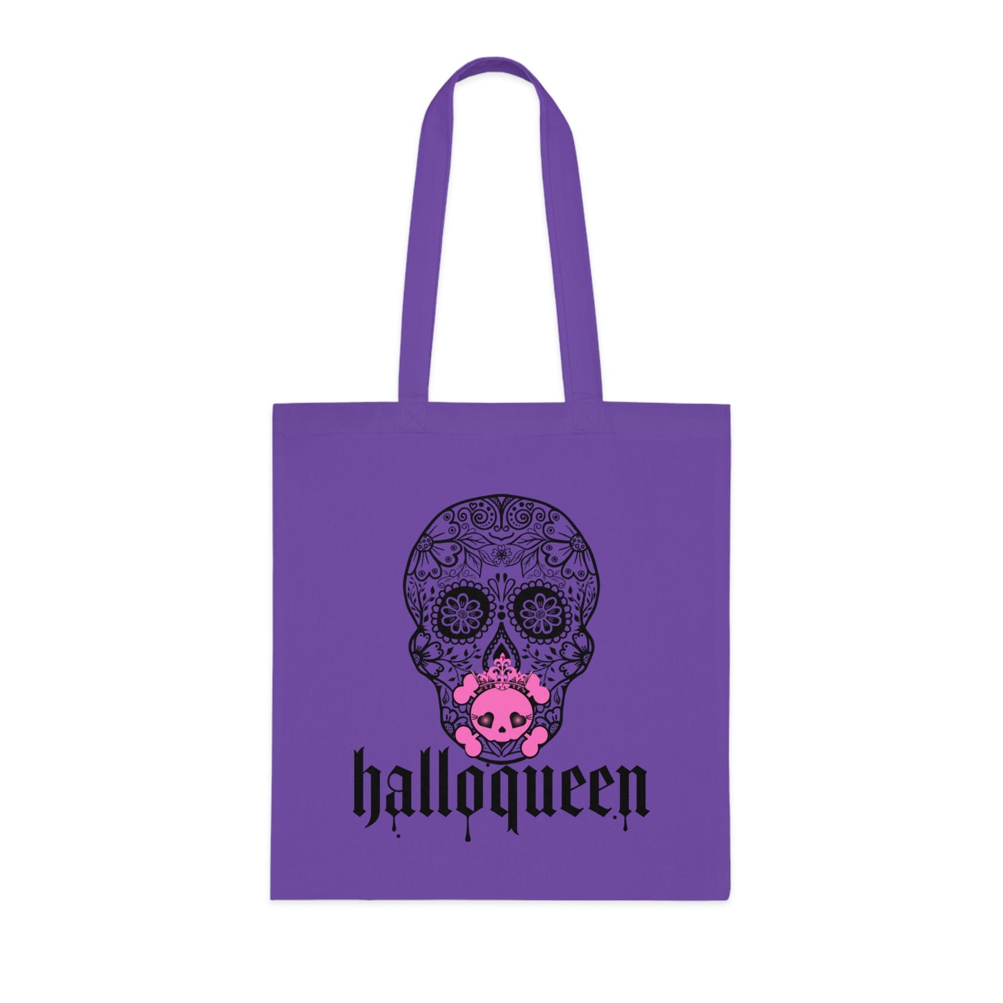 Cotton Tote HalloQueen Vibes