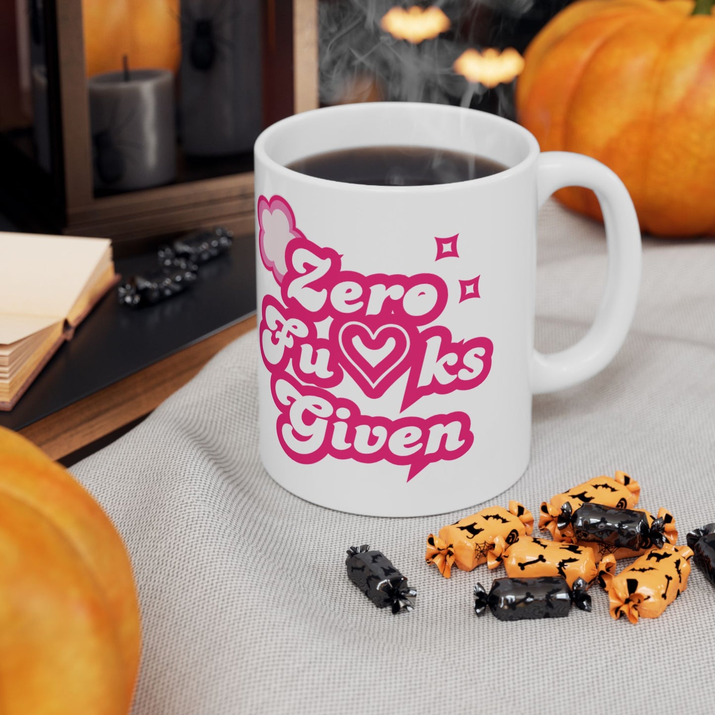 Mug - Zero F*cks Given Bold Self Love Ceramic Mug