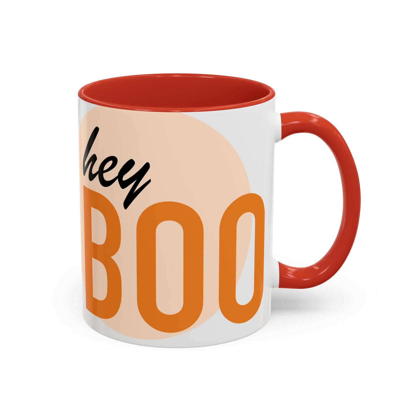 Mug - Hey BOO Halloween Accent Coffee Mug (11, 15oz)