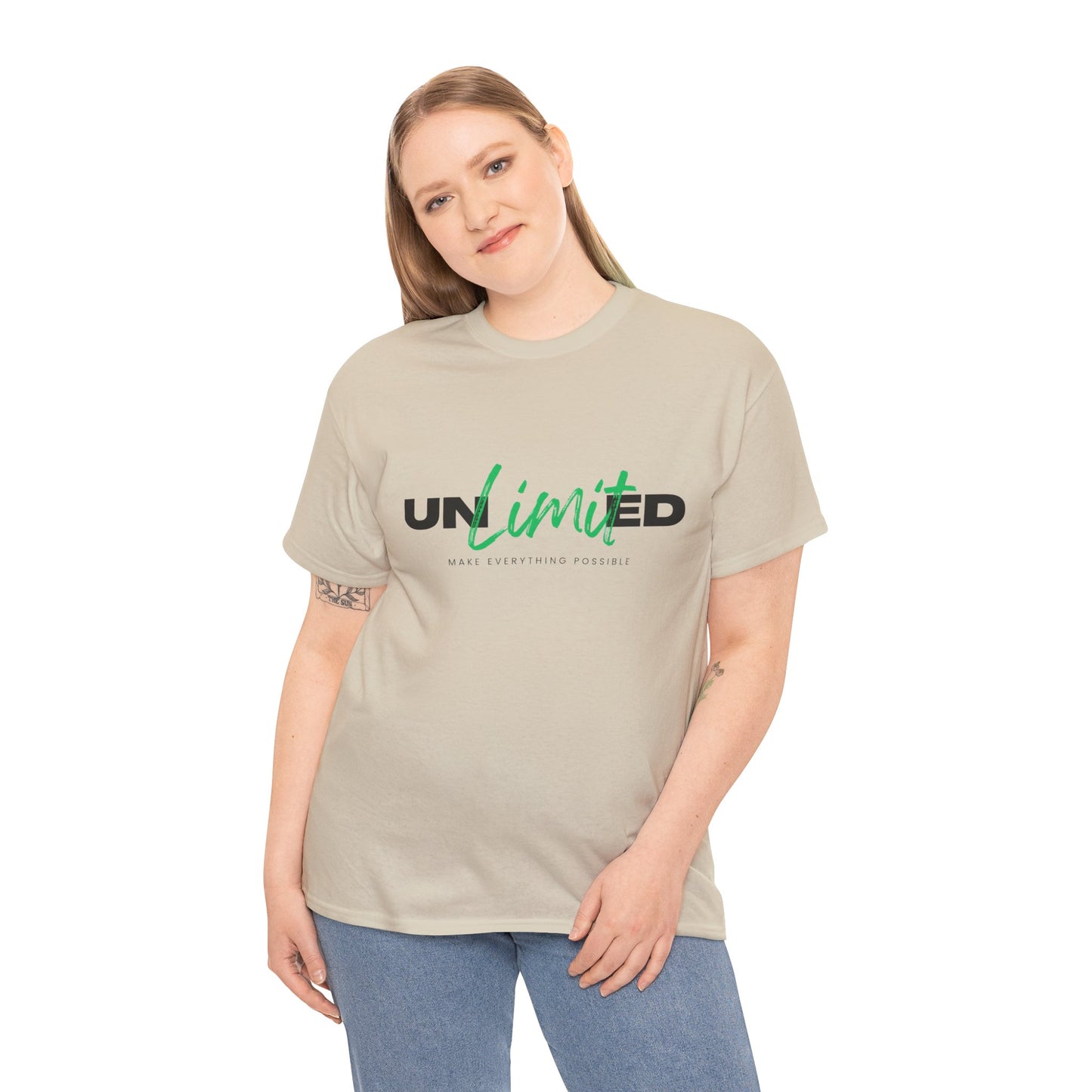 Unisex Cotton Tee - Unlimited Make Everything Possible Tee