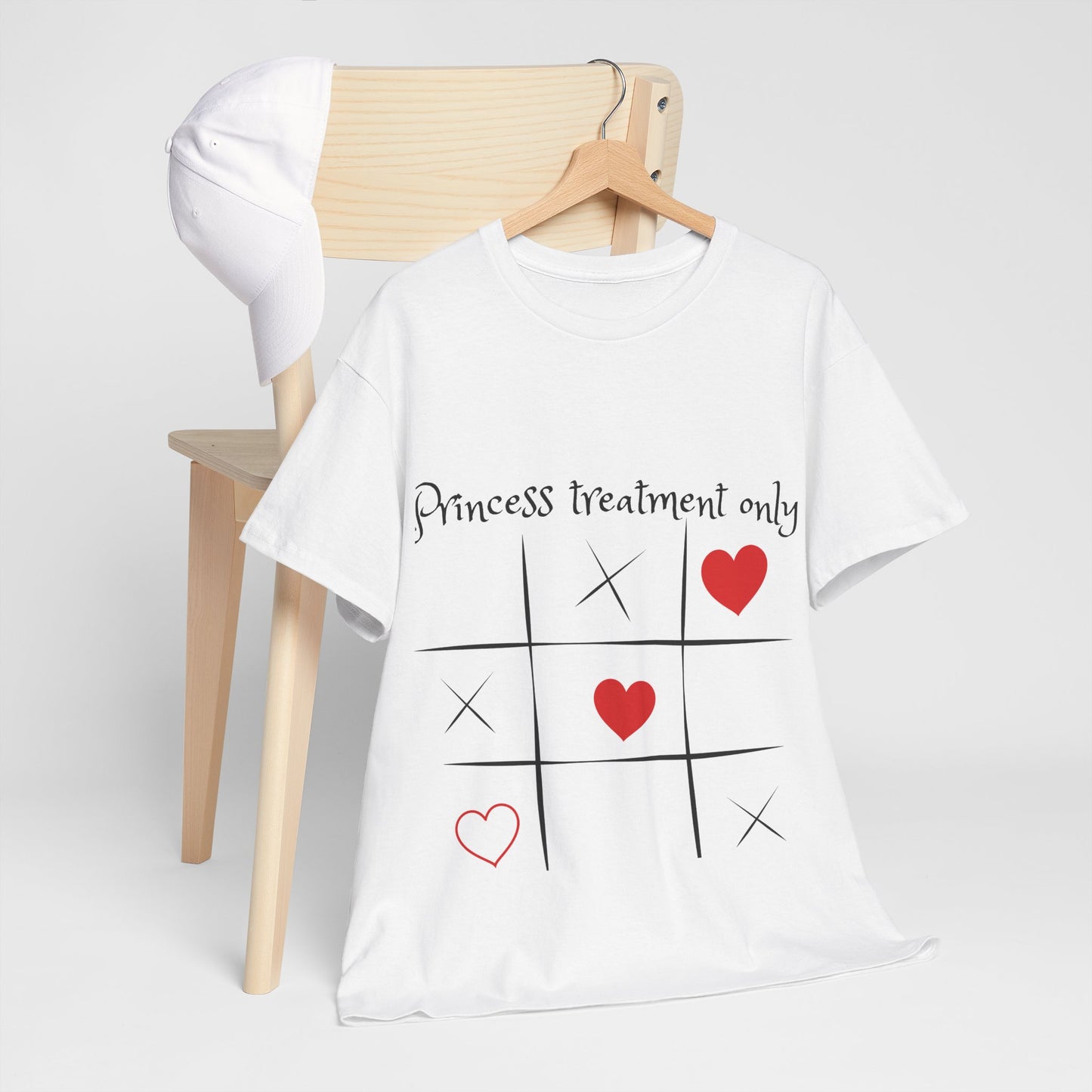 Princess Treatment Unisex Heavy Cotton Tee - Fun & Playful Graphic Shirt