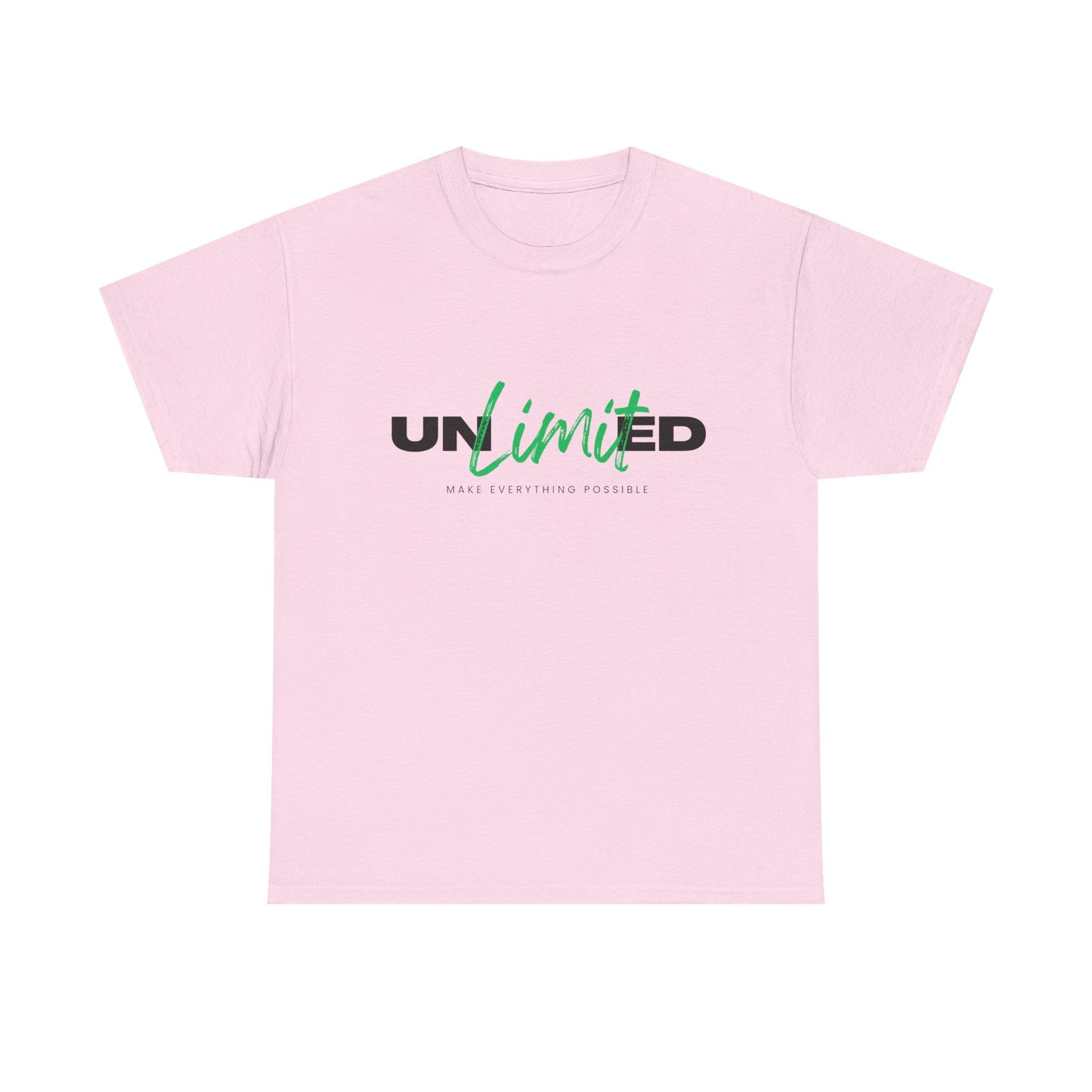 Unisex Cotton Tee - Unlimited Make Everything Possible Tee