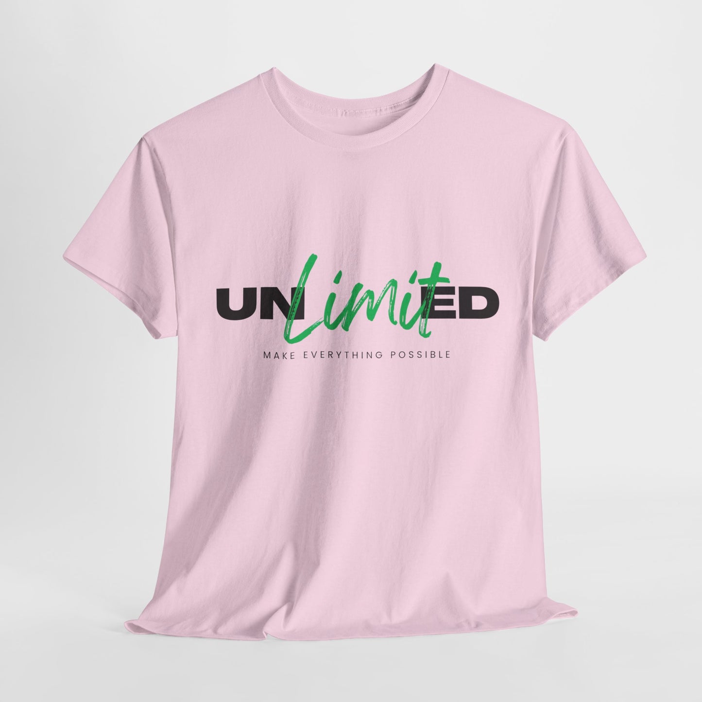 Unisex Cotton Tee - Unlimited Make Everything Possible Tee