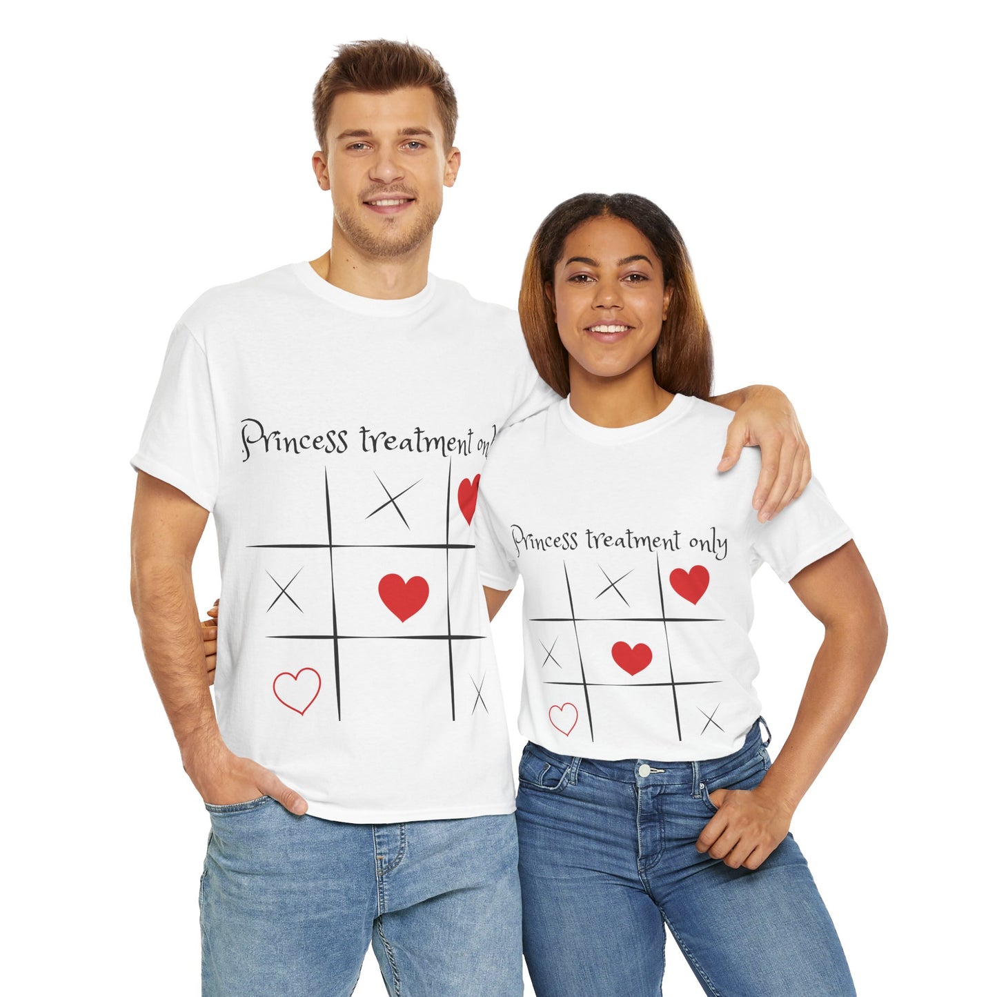 Princess Treatment Unisex Heavy Cotton Tee - Fun & Playful Graphic Shirt