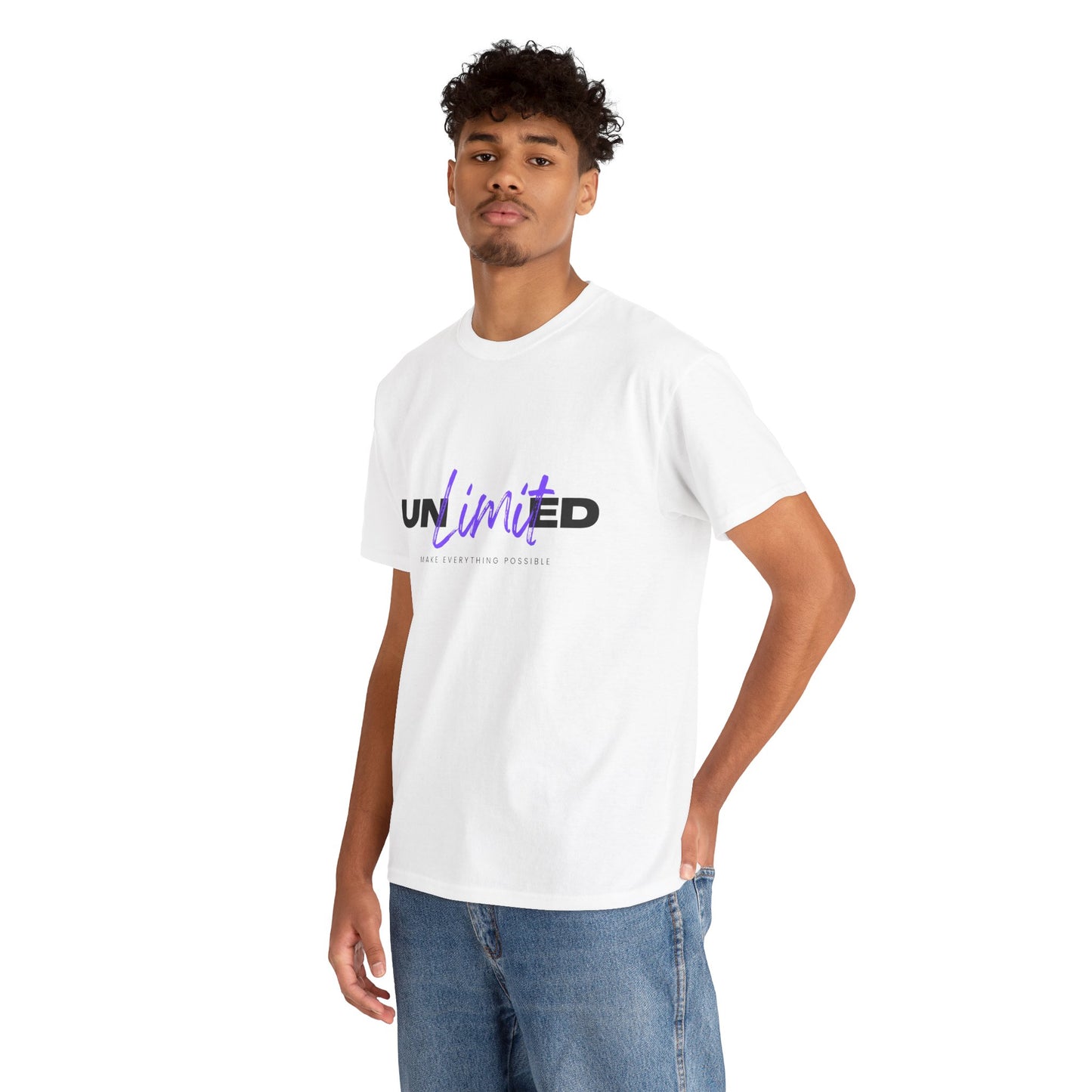 Unlimited Vibe Unisex Cotton Tee | Casual Wear, Gift for Friends, Motivational Shirt, Summer Style, Birthday Gift