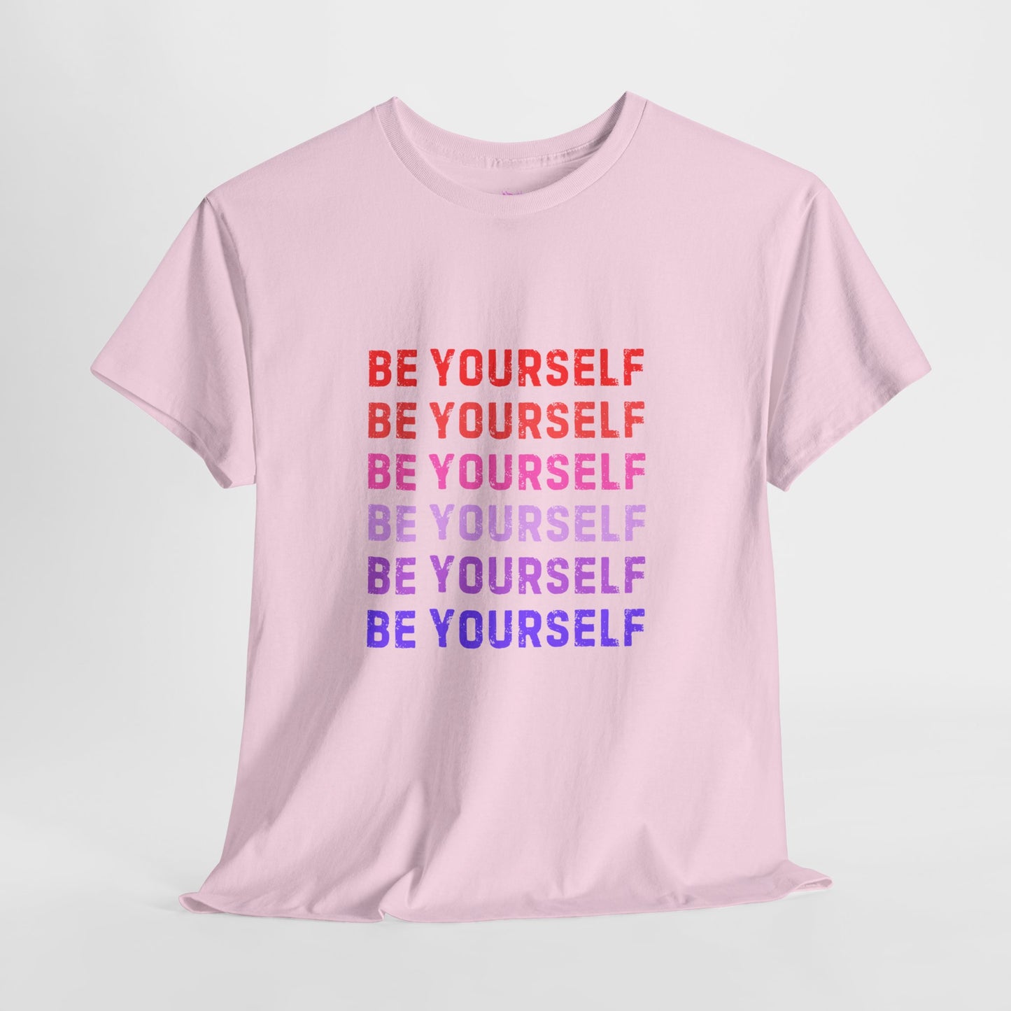 Bold Unisex Tee - Be Yourself Graphic Design