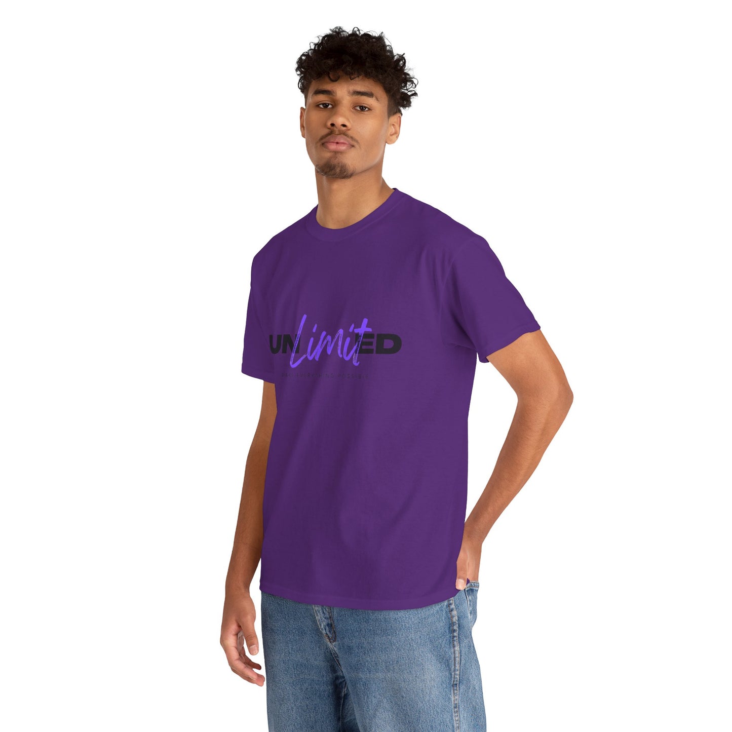 Unlimited Vibe Unisex Cotton Tee | Casual Wear, Gift for Friends, Motivational Shirt, Summer Style, Birthday Gift