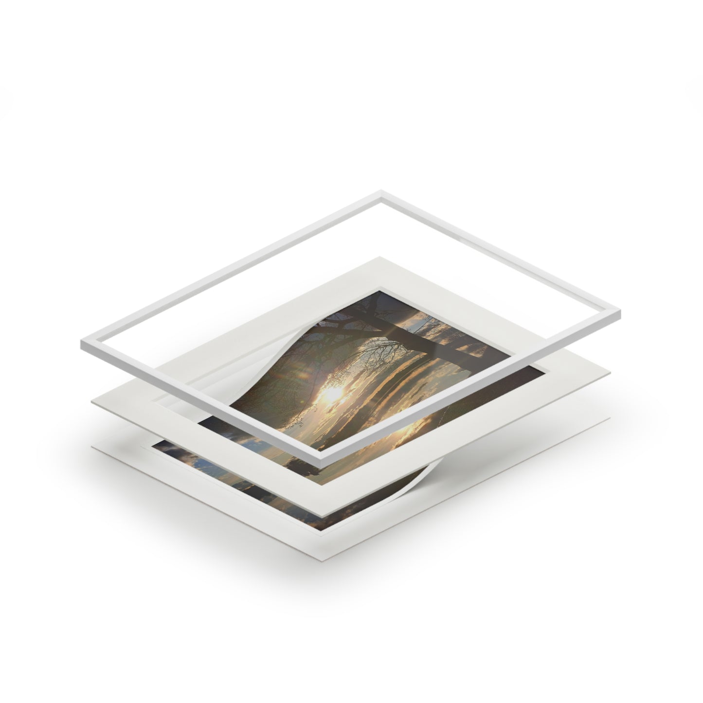 Fine Art Prints - Scottish Sunset Reflections
