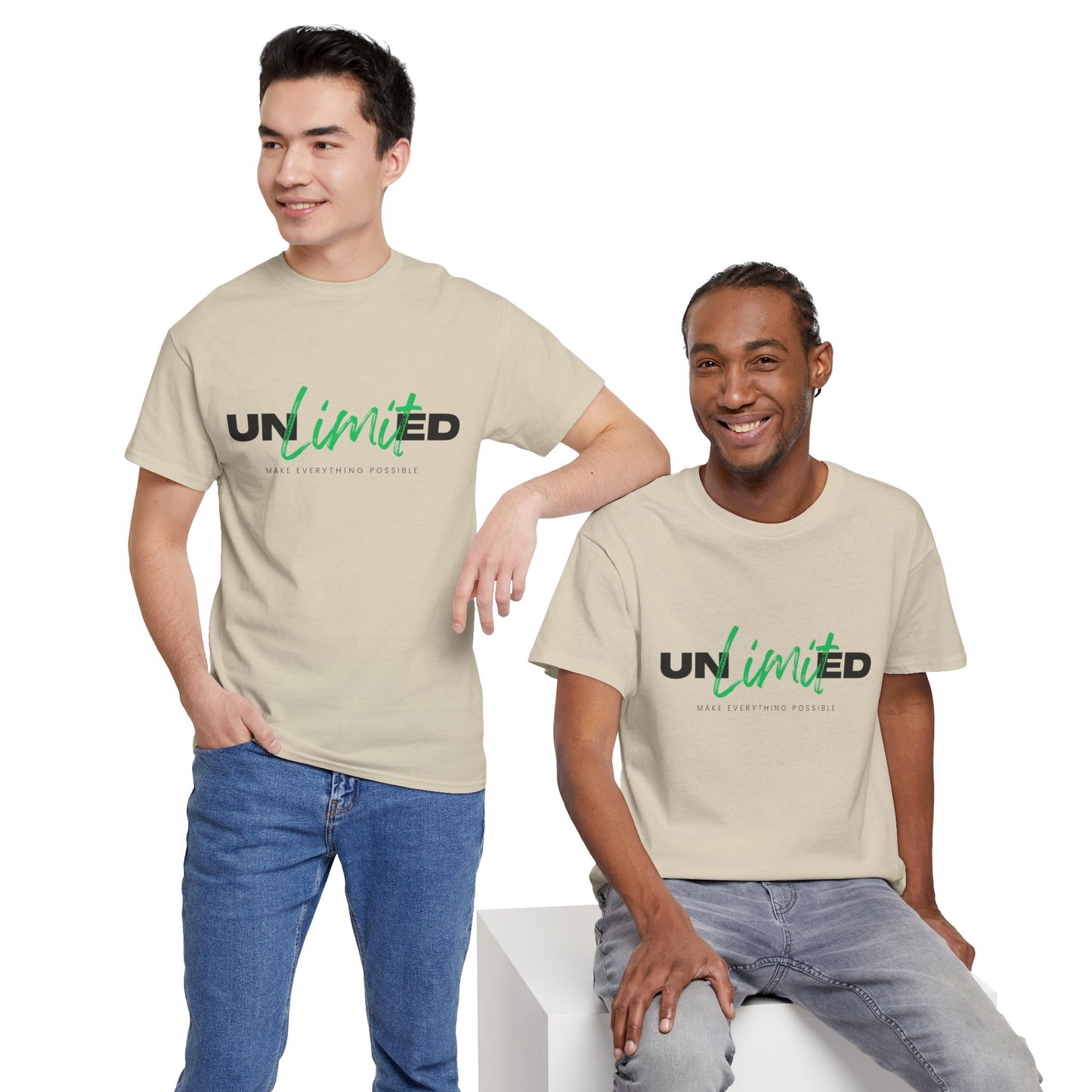 Unisex Cotton Tee - Unlimited Make Everything Possible Tee