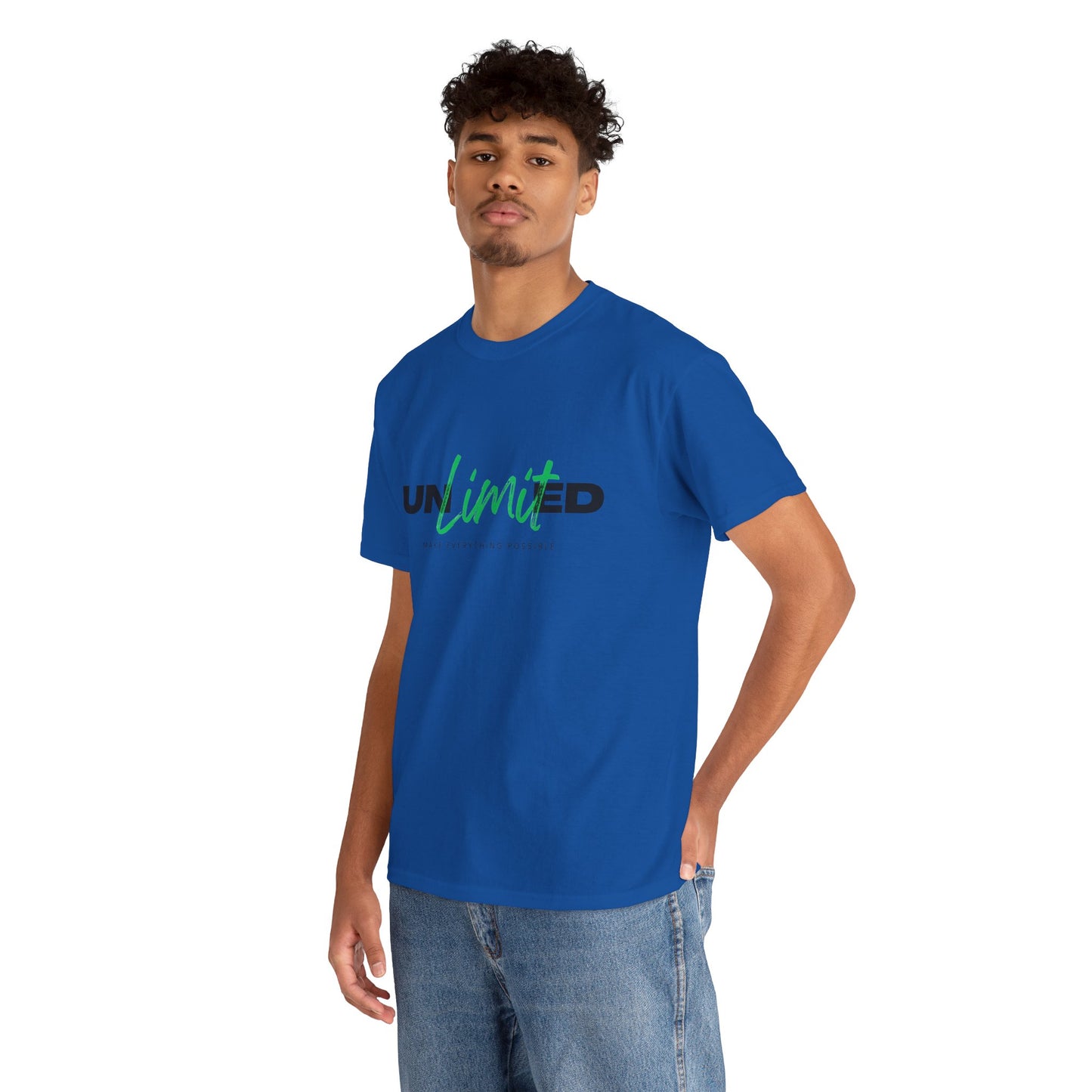 Unisex Cotton Tee - Unlimited Make Everything Possible Tee