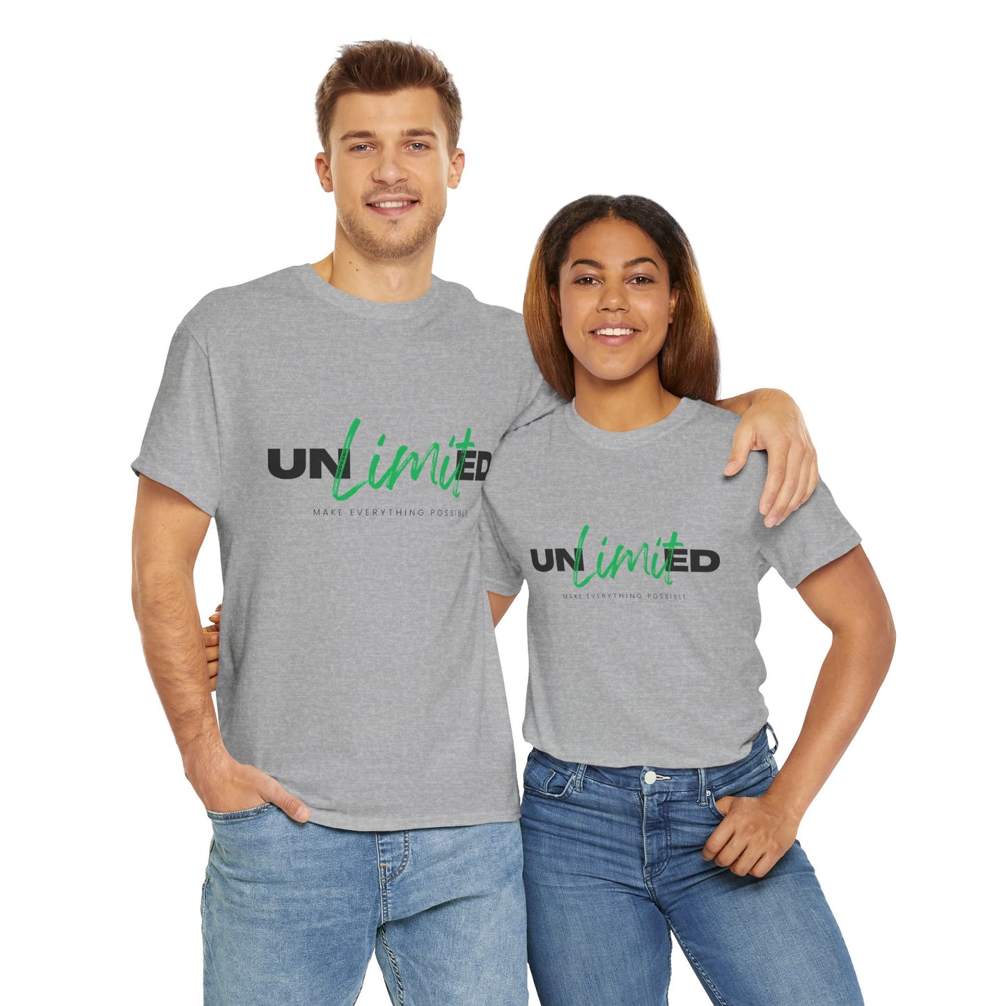 Unisex Cotton Tee - Unlimited Make Everything Possible Tee