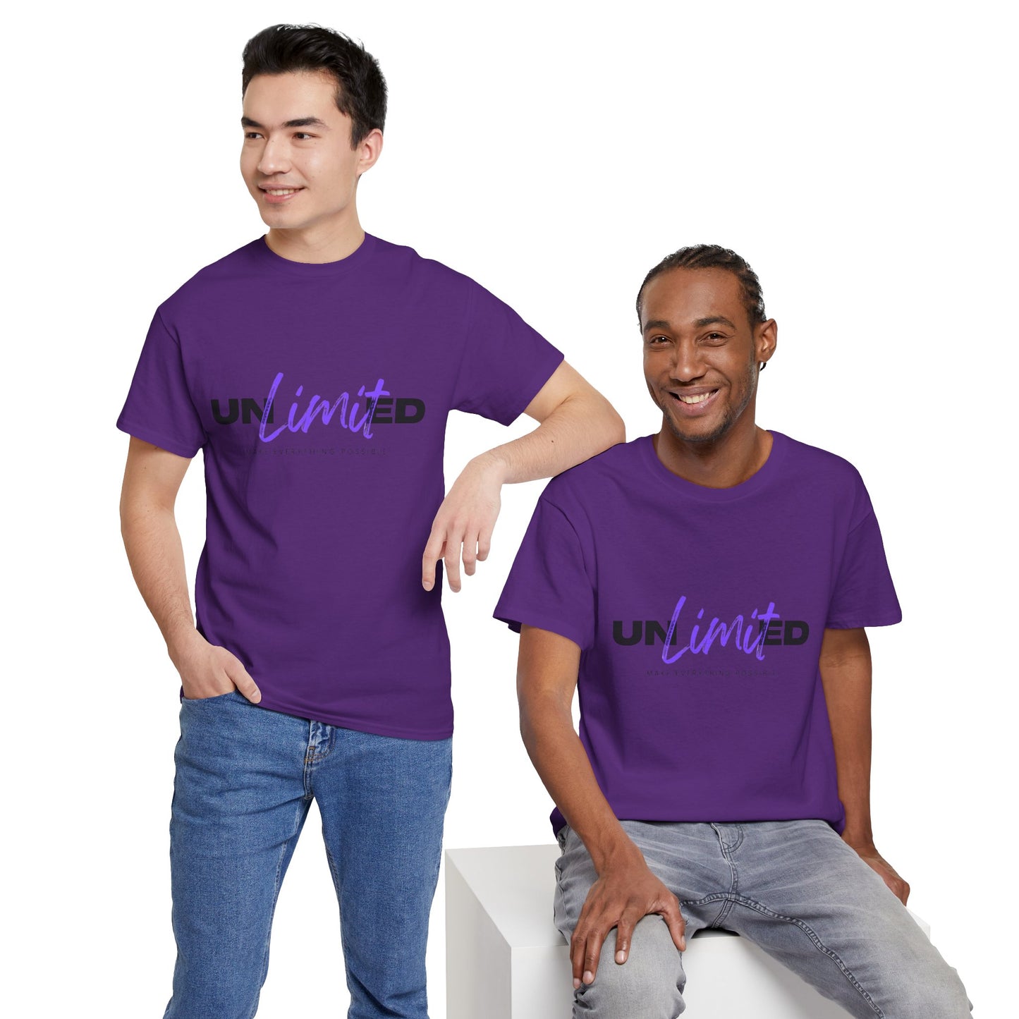 Unlimited Vibe Unisex Cotton Tee | Casual Wear, Gift for Friends, Motivational Shirt, Summer Style, Birthday Gift