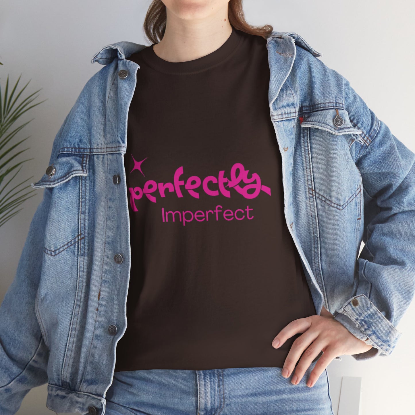 Perfectly Imperfect Unisex Heavy Cotton Tee