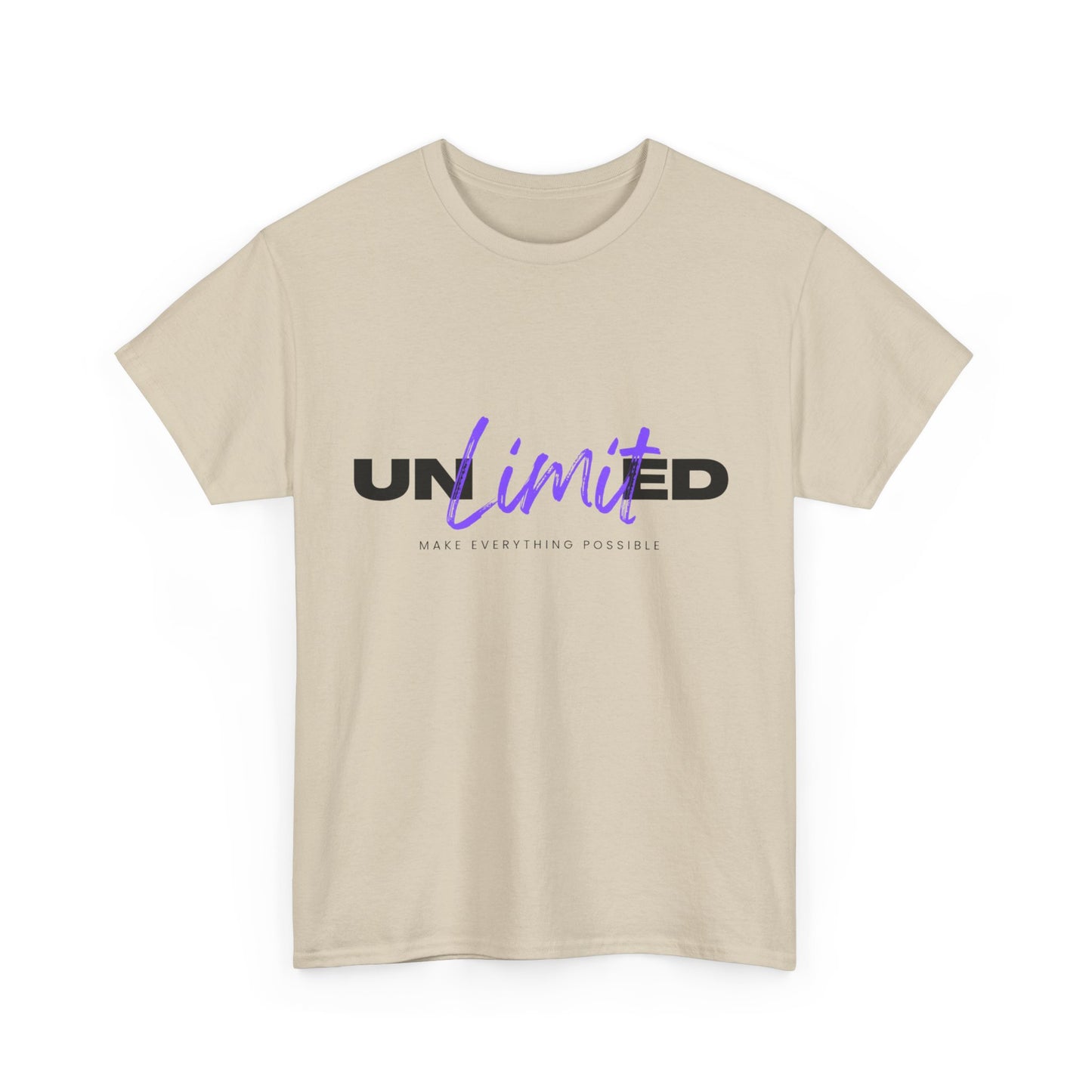 Unlimited Vibe Unisex Cotton Tee | Casual Wear, Gift for Friends, Motivational Shirt, Summer Style, Birthday Gift