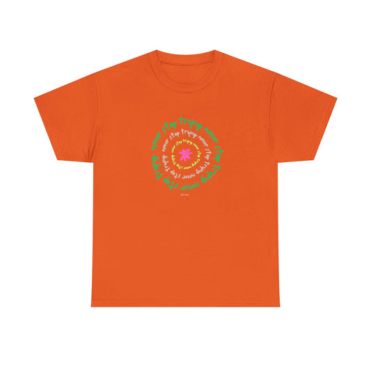 Unisex Tee - Inspirational 'Never Stop Trying' in Selected Colours