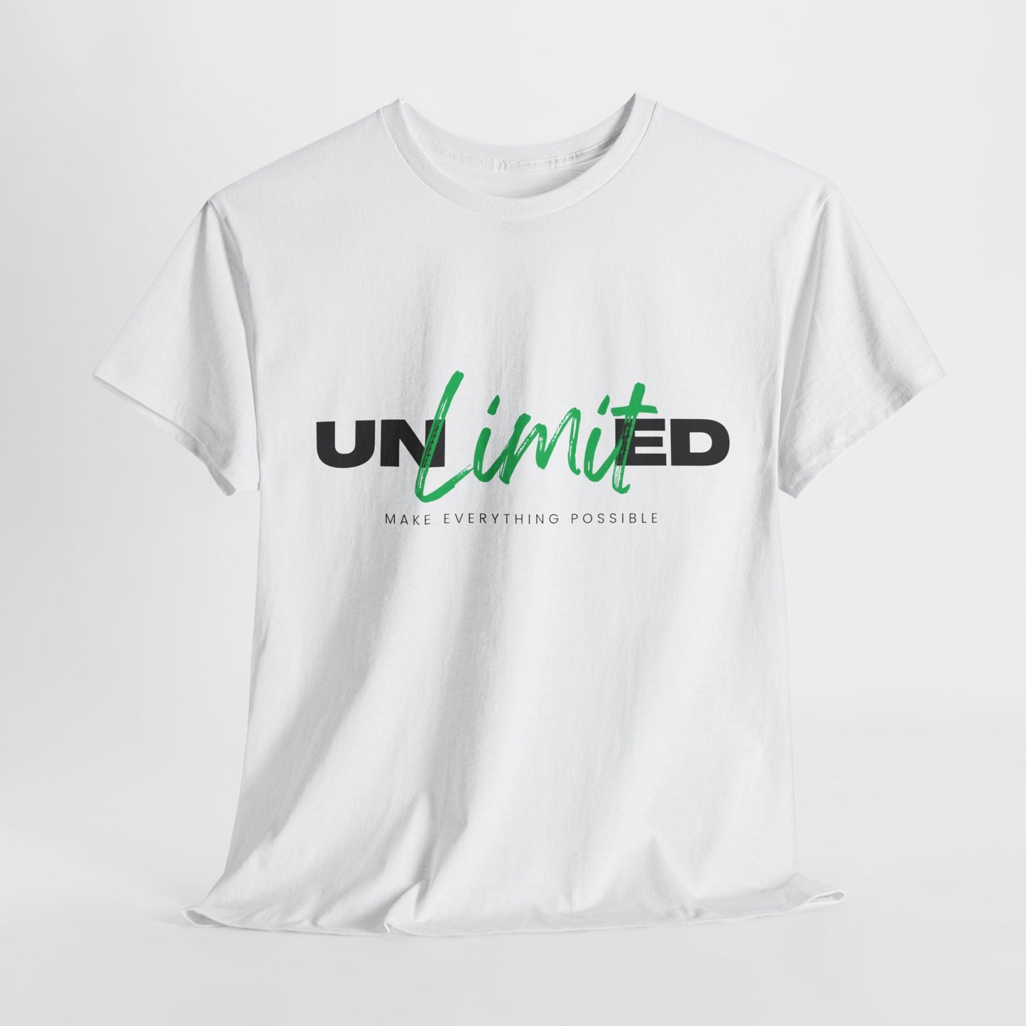 Unisex Cotton Tee - Unlimited Make Everything Possible Tee