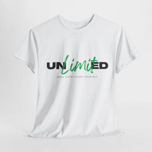 Unisex Cotton Tee - Unlimited Make Everything Possible Tee