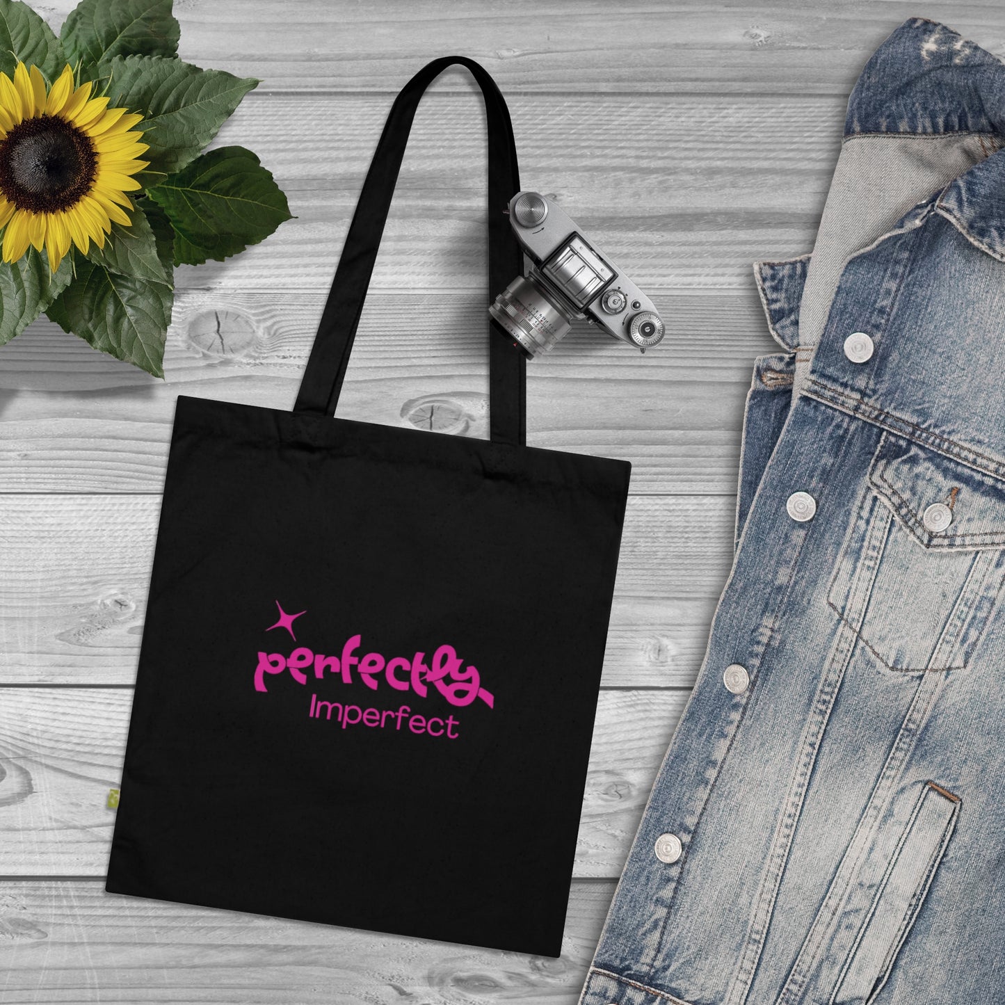 Perfectly Imperfect Organic Cotton Tote Bag