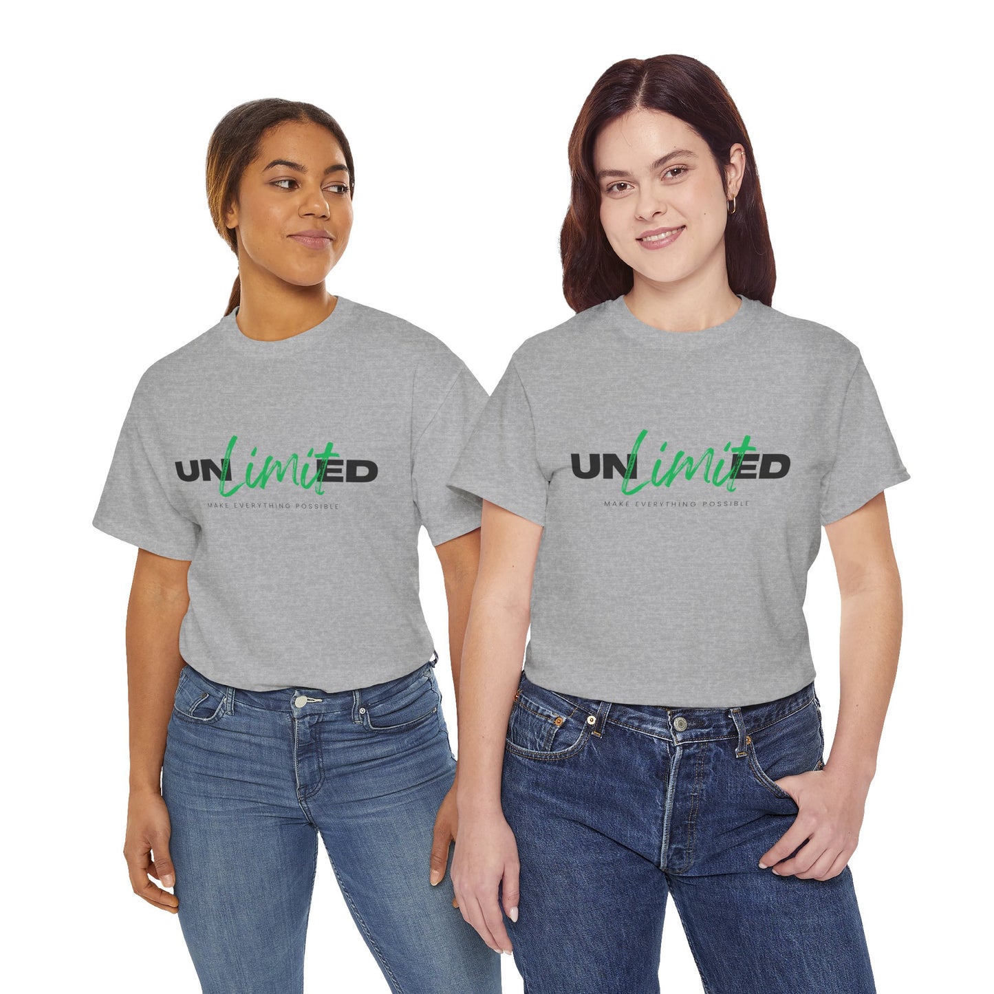 Unisex Cotton Tee - Unlimited Make Everything Possible Tee
