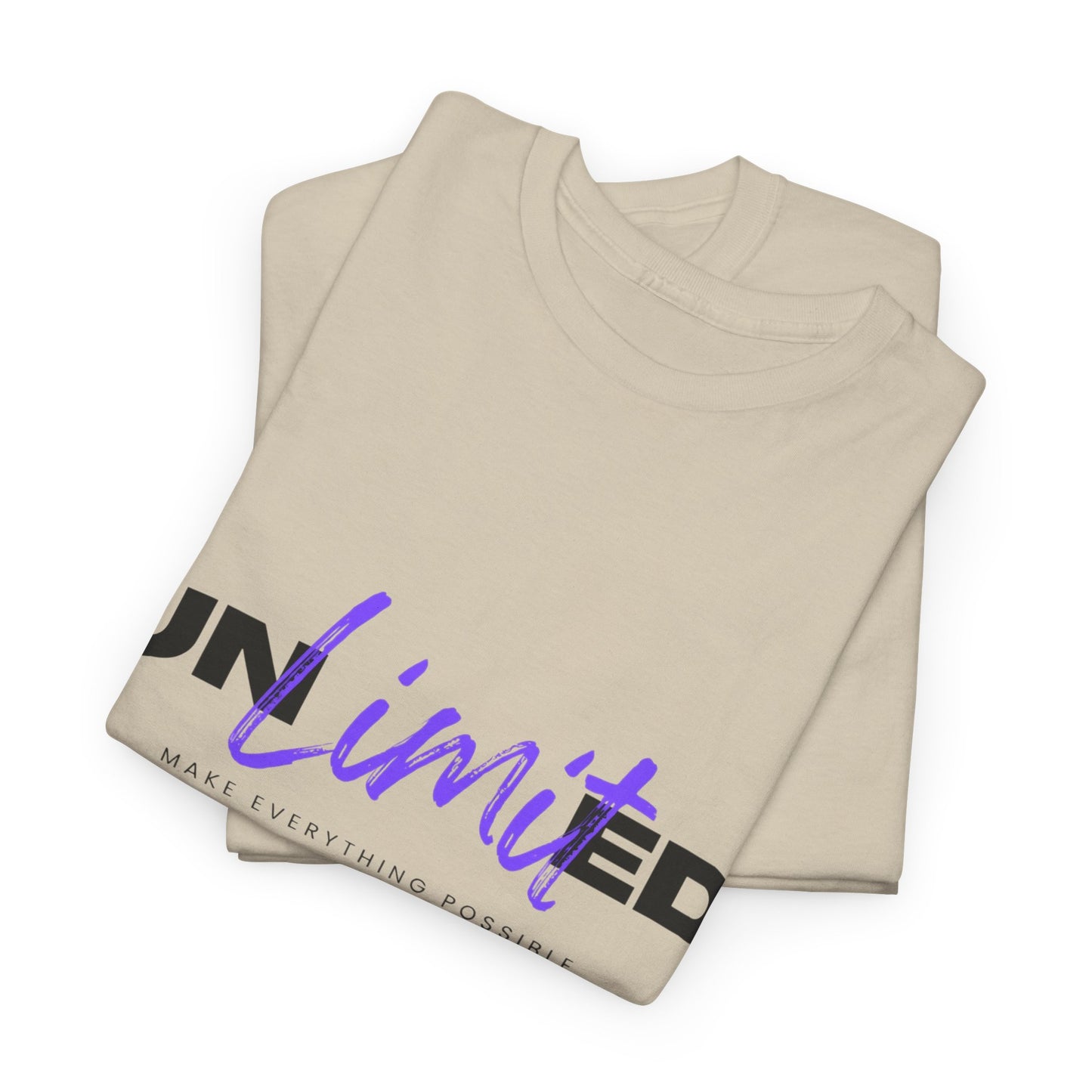 Unlimited Vibe Unisex Cotton Tee | Casual Wear, Gift for Friends, Motivational Shirt, Summer Style, Birthday Gift