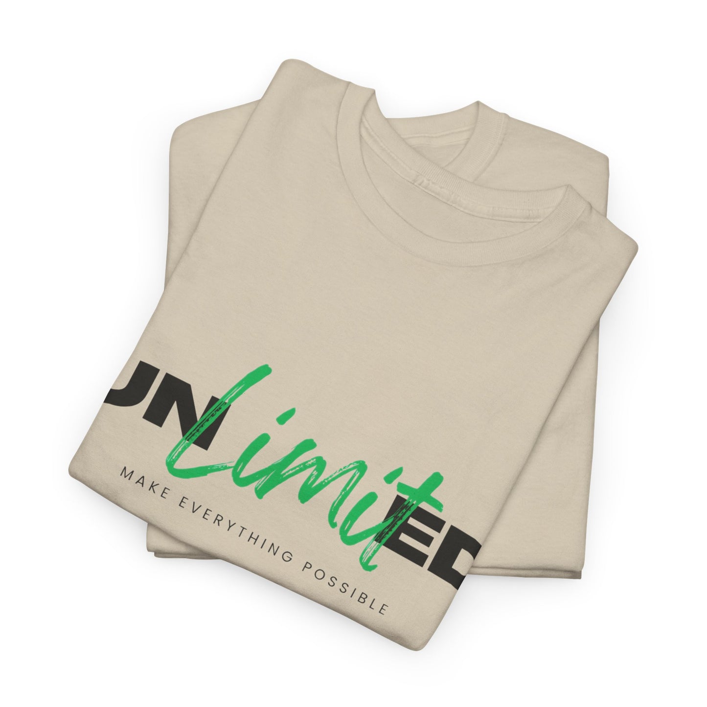 Unisex Cotton Tee - Unlimited Make Everything Possible Tee