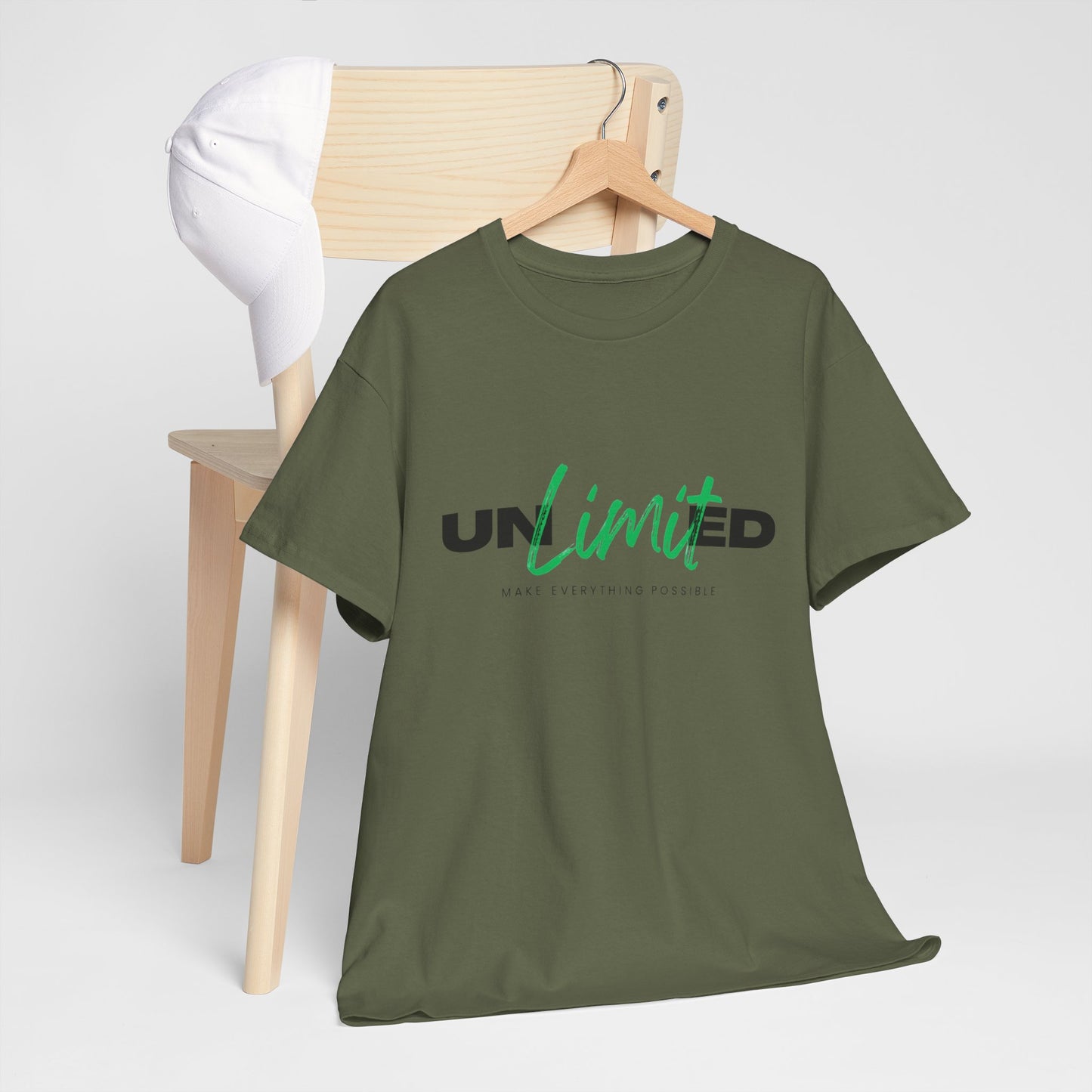 Unisex Cotton Tee - Unlimited Make Everything Possible Tee