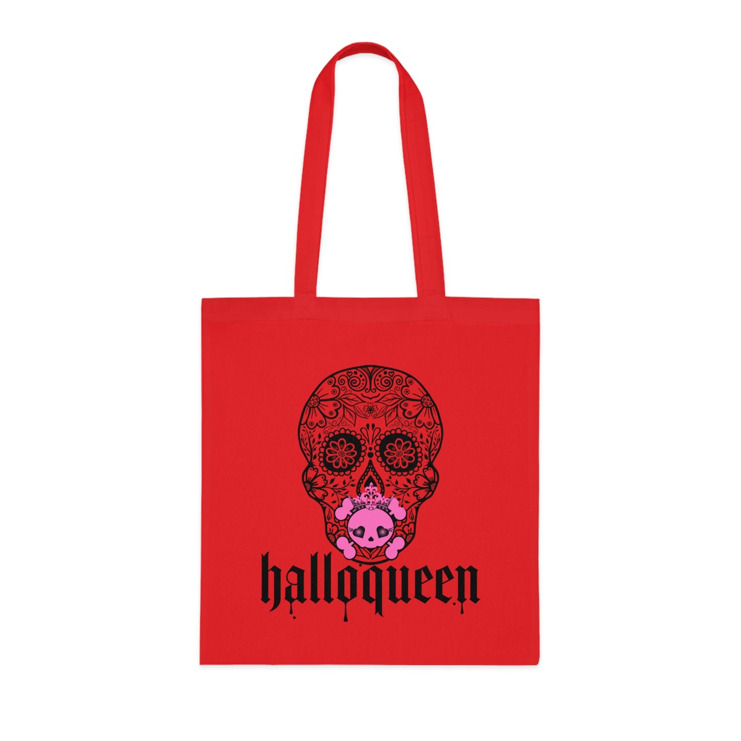 Cotton Tote HalloQueen Vibes