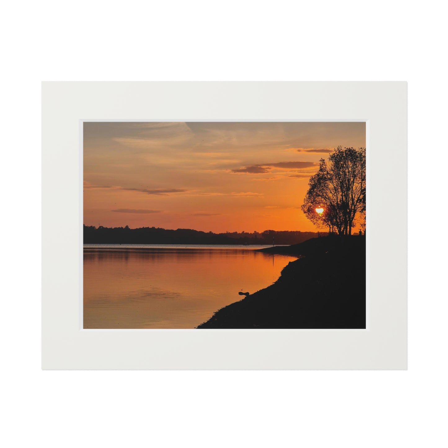 Art Print: Tranquil Scottish Sunset