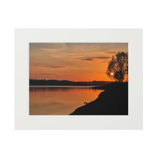 Art Print: Tranquil Scottish Sunset