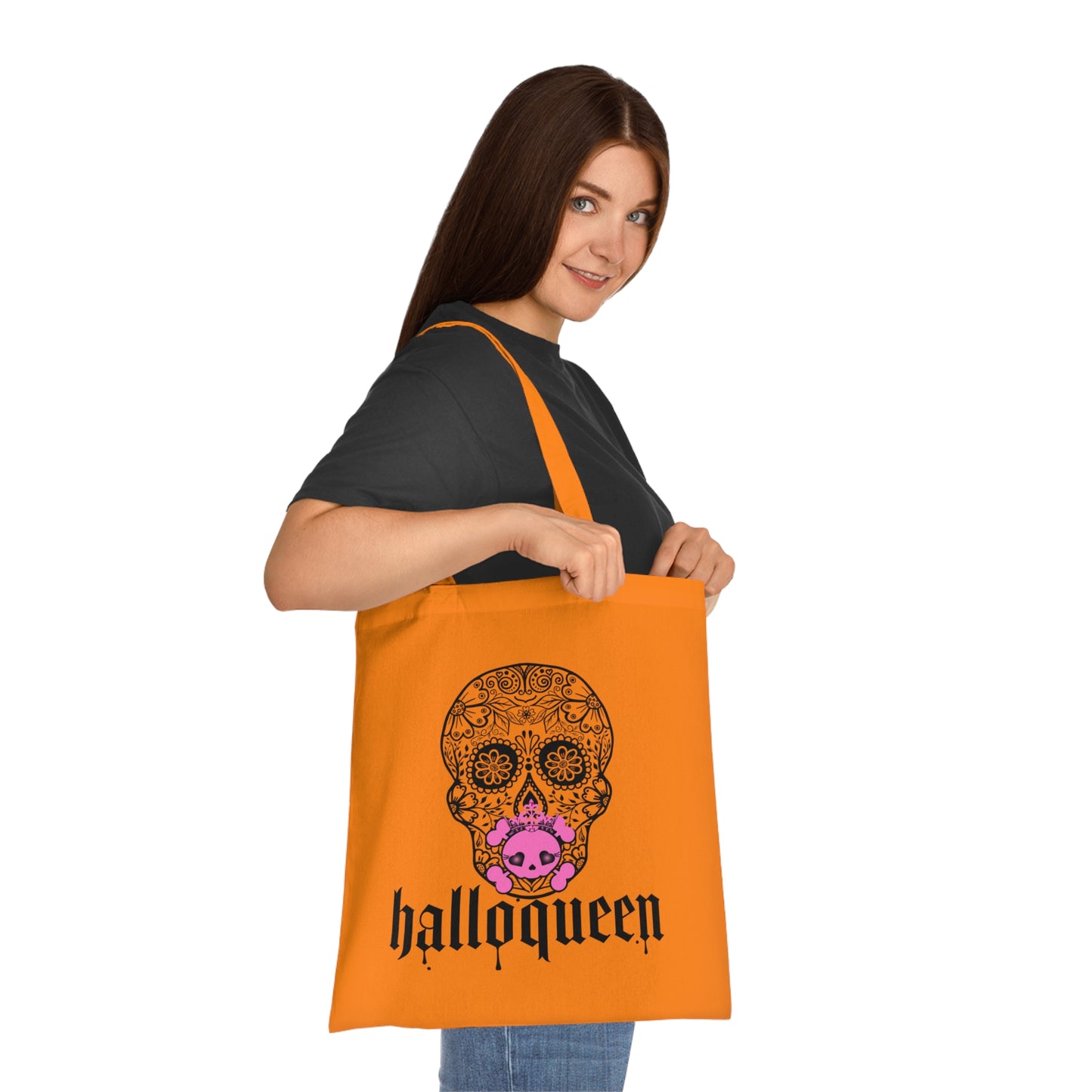 Cotton Tote HalloQueen Vibes