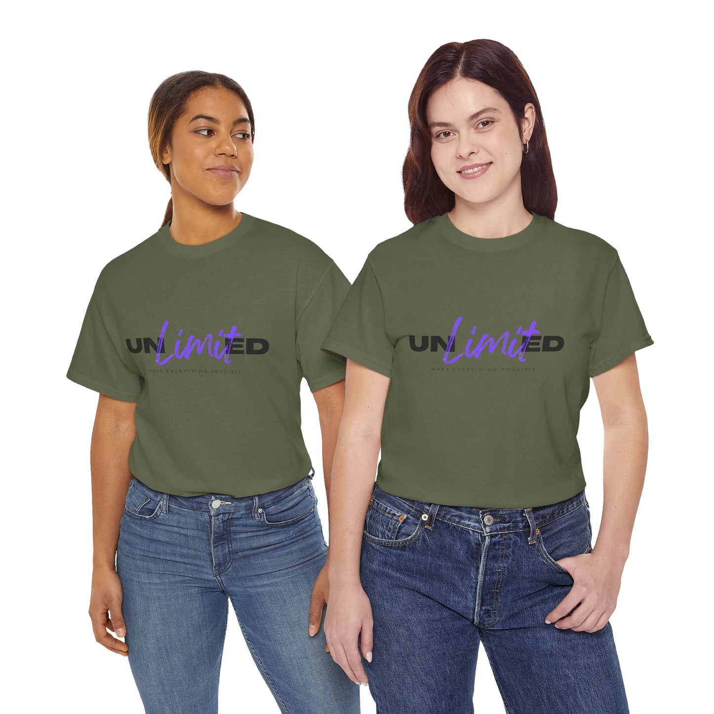 Unlimited Vibe Unisex Cotton Tee | Casual Wear, Gift for Friends, Motivational Shirt, Summer Style, Birthday Gift