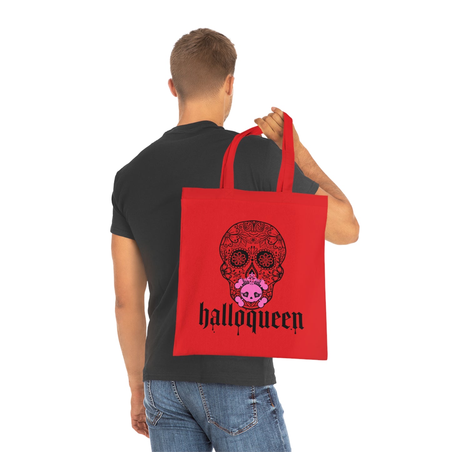 Cotton Tote HalloQueen Vibes