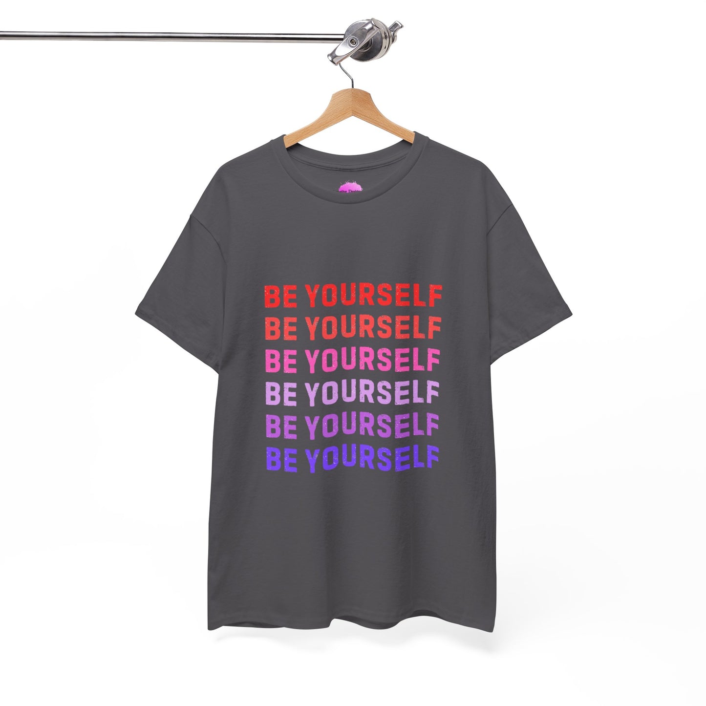 Bold Unisex Tee - Be Yourself Graphic Design