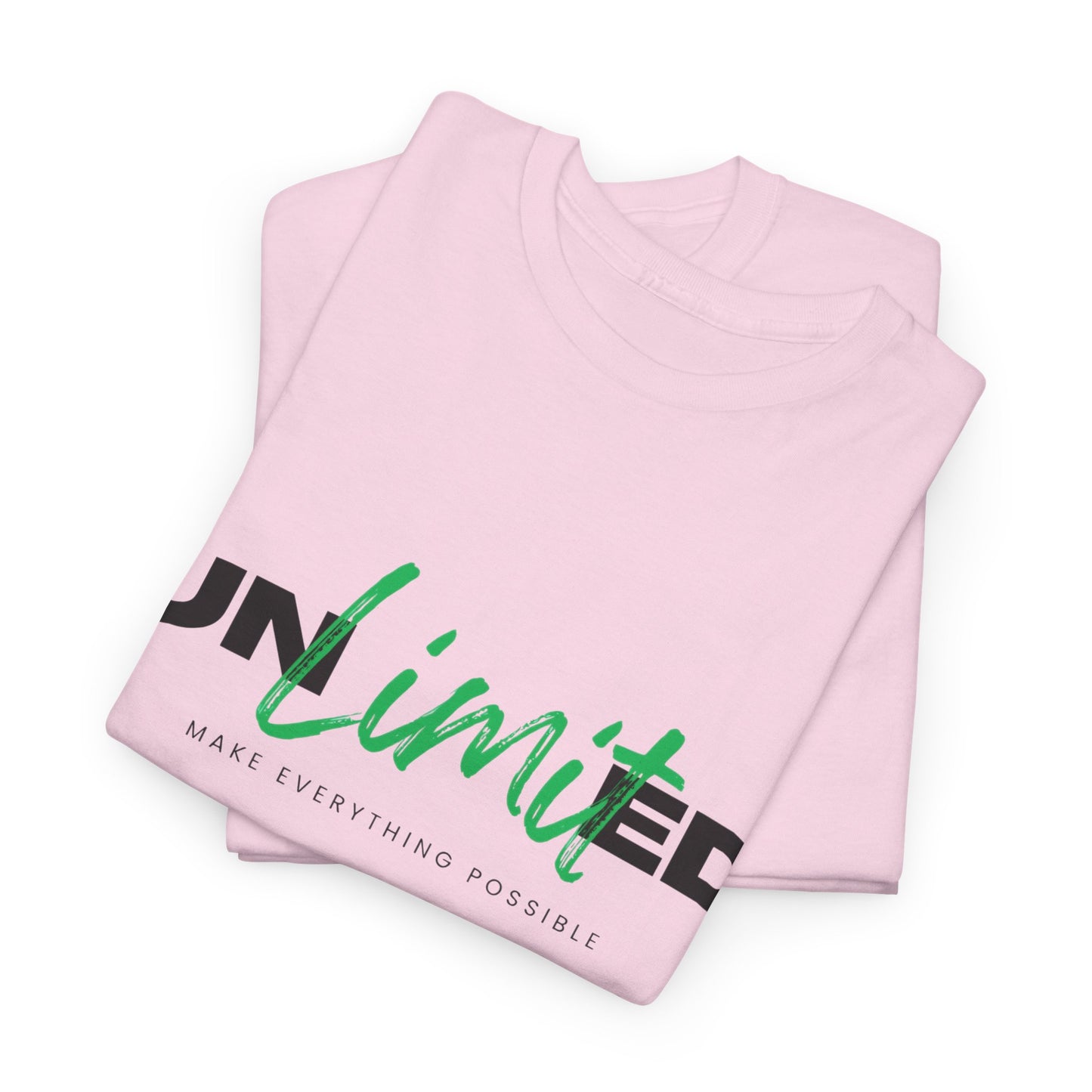 Unisex Cotton Tee - Unlimited Make Everything Possible Tee