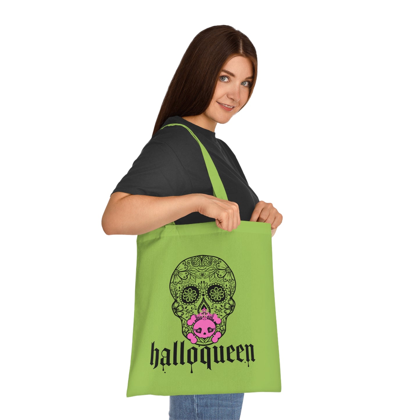 Cotton Tote HalloQueen Vibes