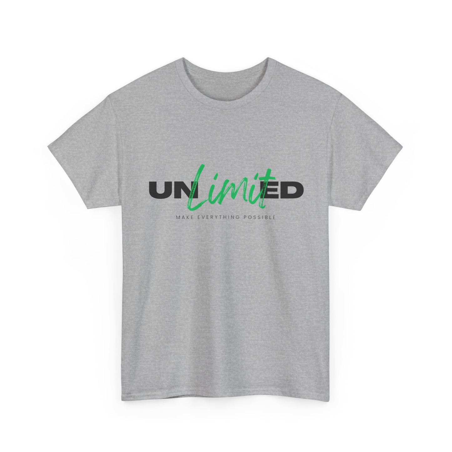 Unisex Cotton Tee - Unlimited Make Everything Possible Tee