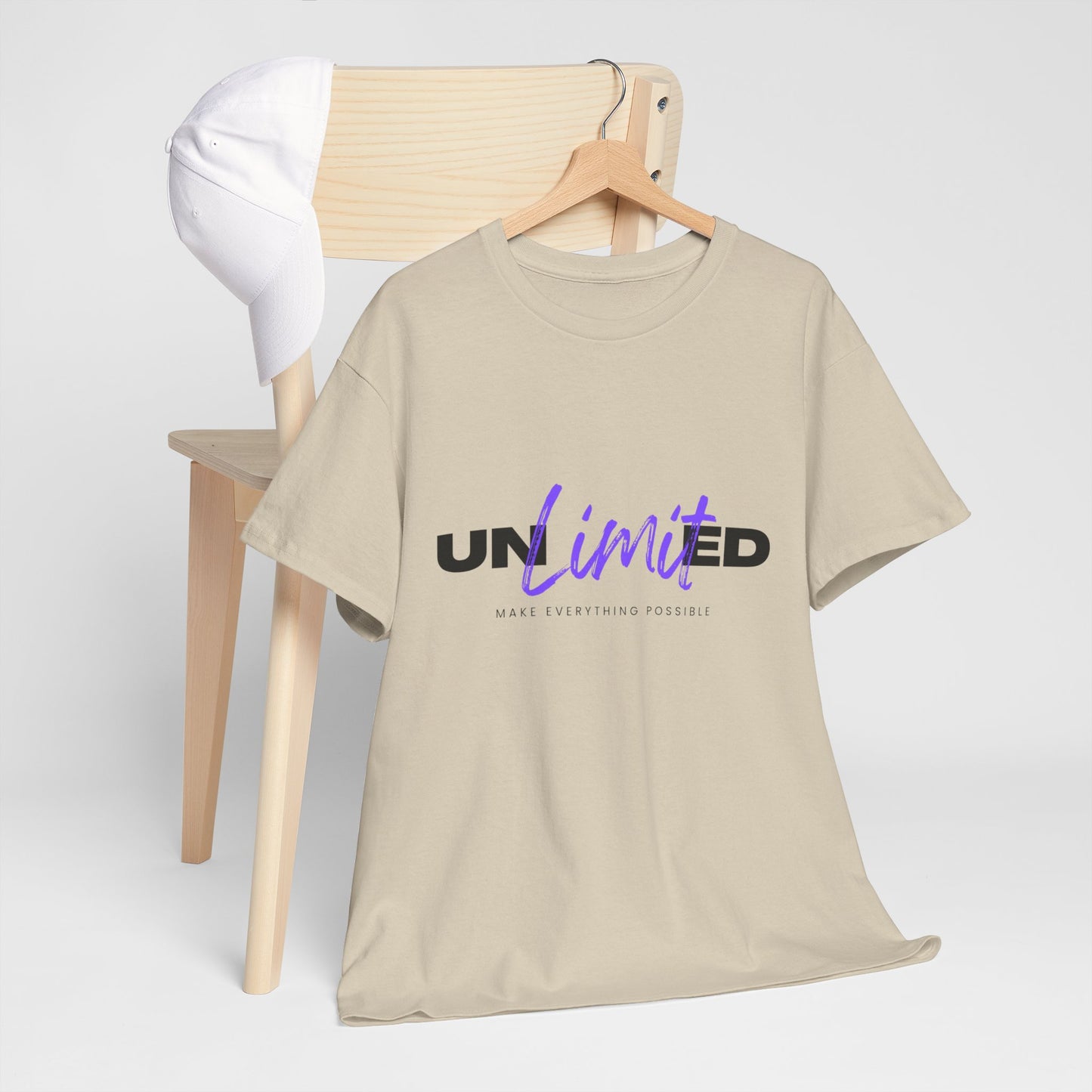 Unlimited Vibe Unisex Cotton Tee | Casual Wear, Gift for Friends, Motivational Shirt, Summer Style, Birthday Gift