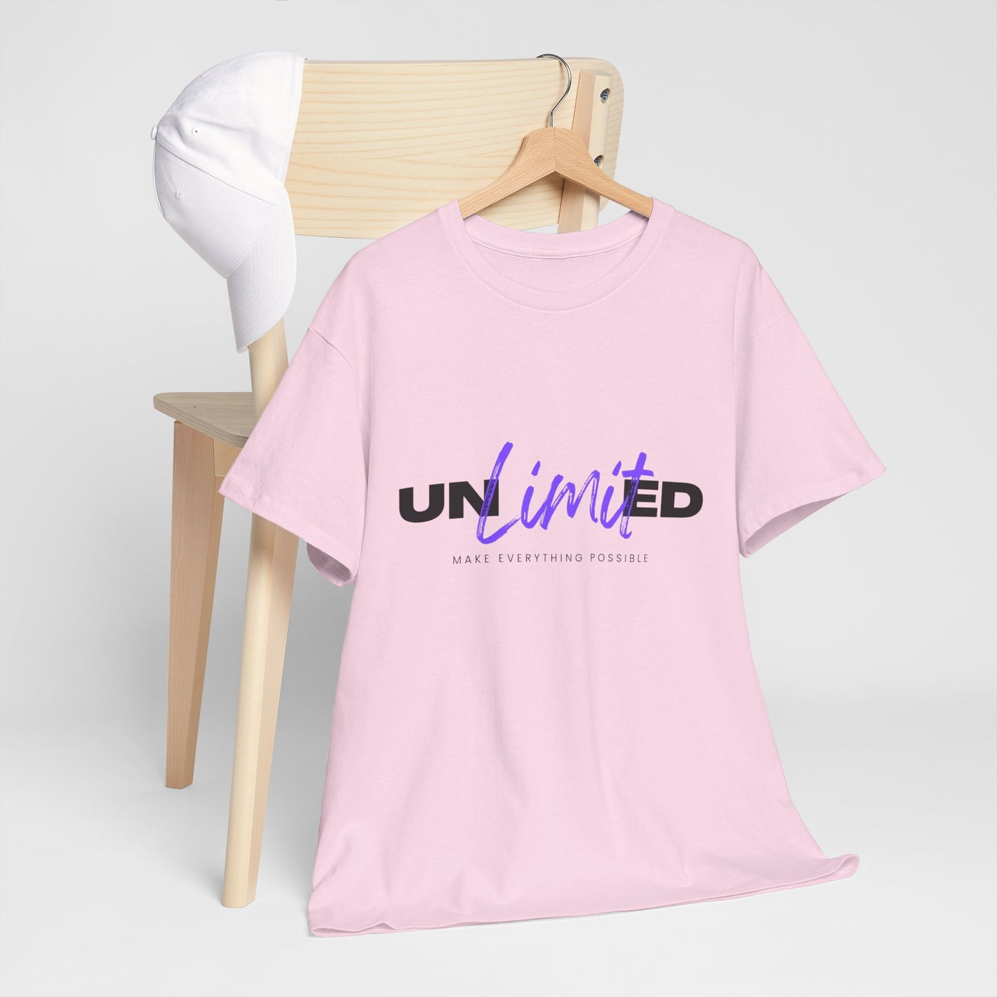 Unlimited Vibe Unisex Cotton Tee | Casual Wear, Gift for Friends, Motivational Shirt, Summer Style, Birthday Gift