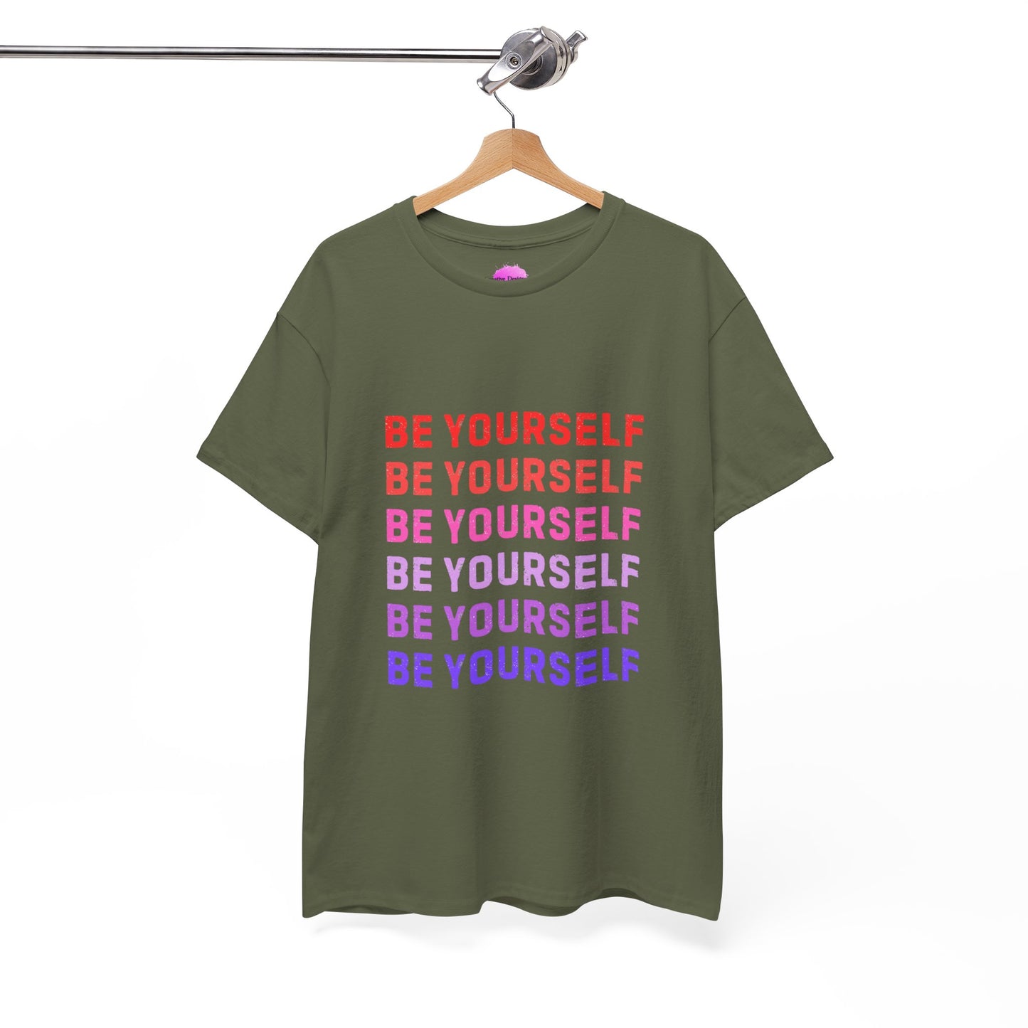 Bold Unisex Tee - Be Yourself Graphic Design