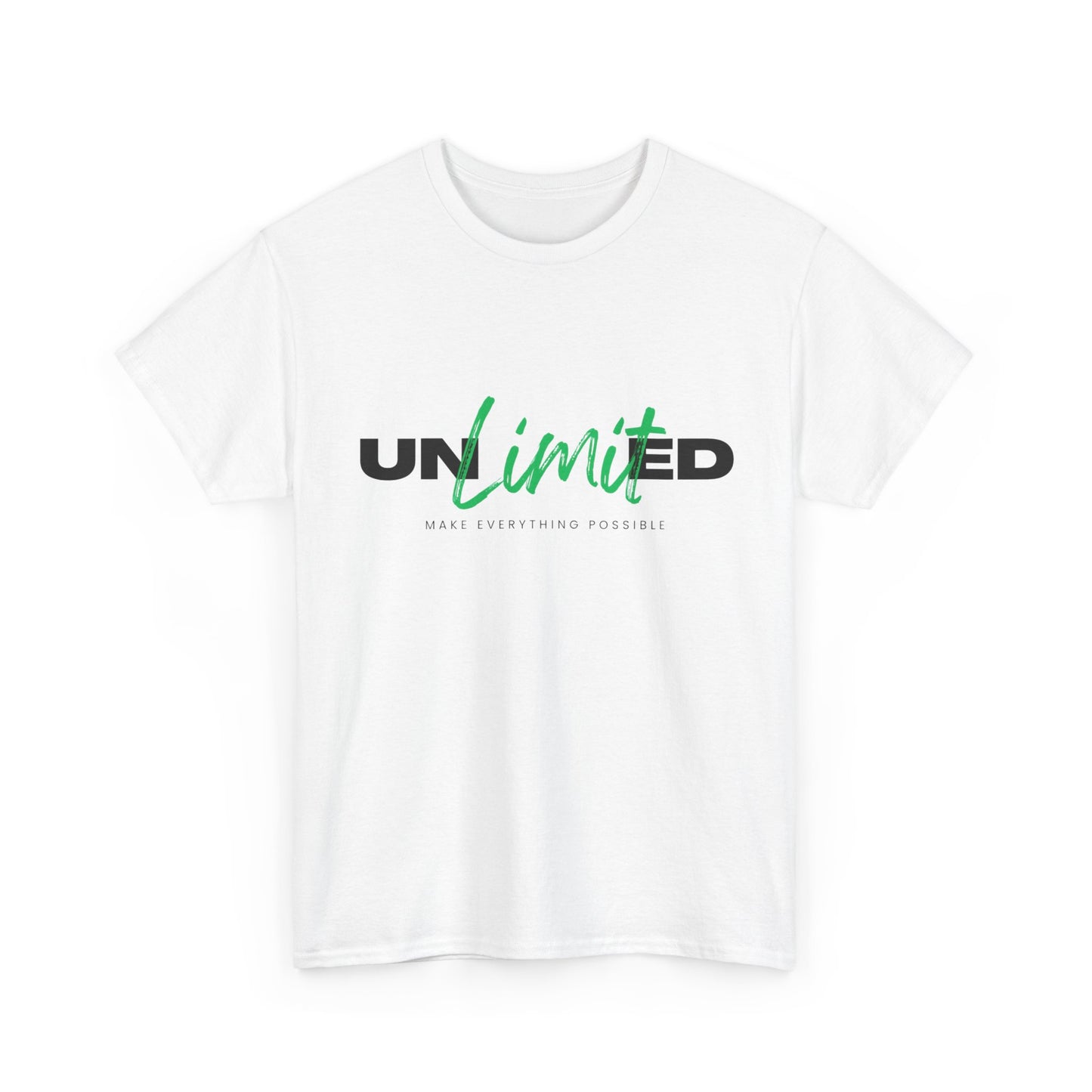 Unisex Cotton Tee - Unlimited Make Everything Possible Tee