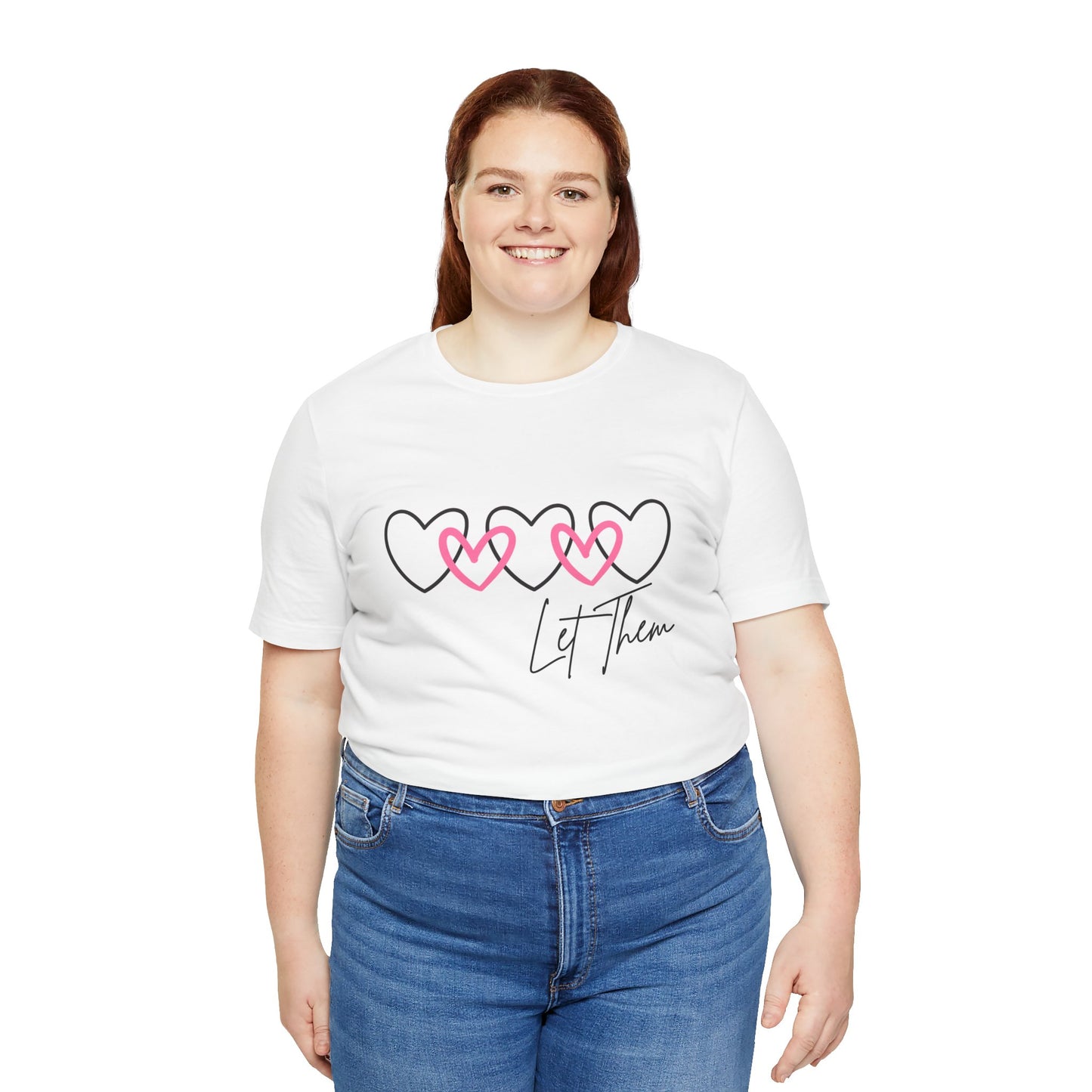 Let Them Love Unisex Tee - Heart Design