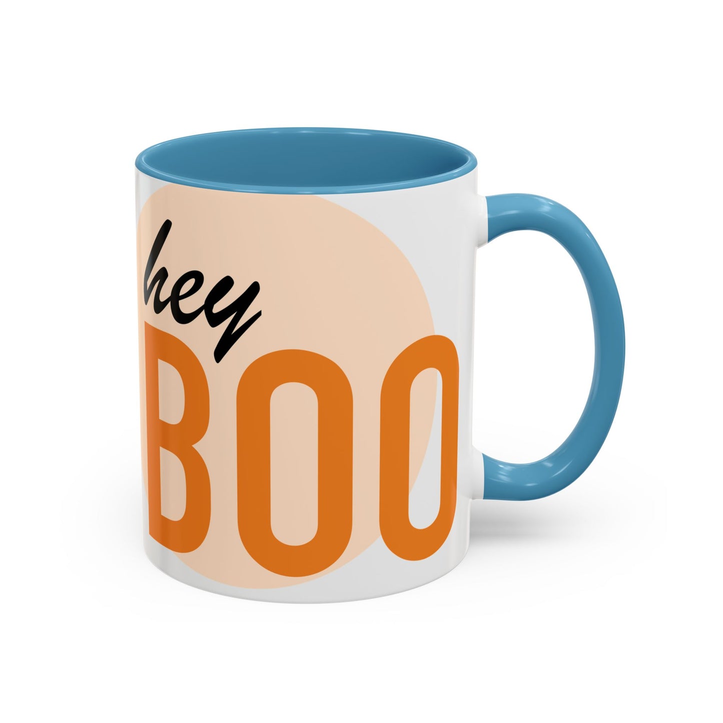 Mug - Hey BOO Halloween Accent Coffee Mug (11, 15oz)