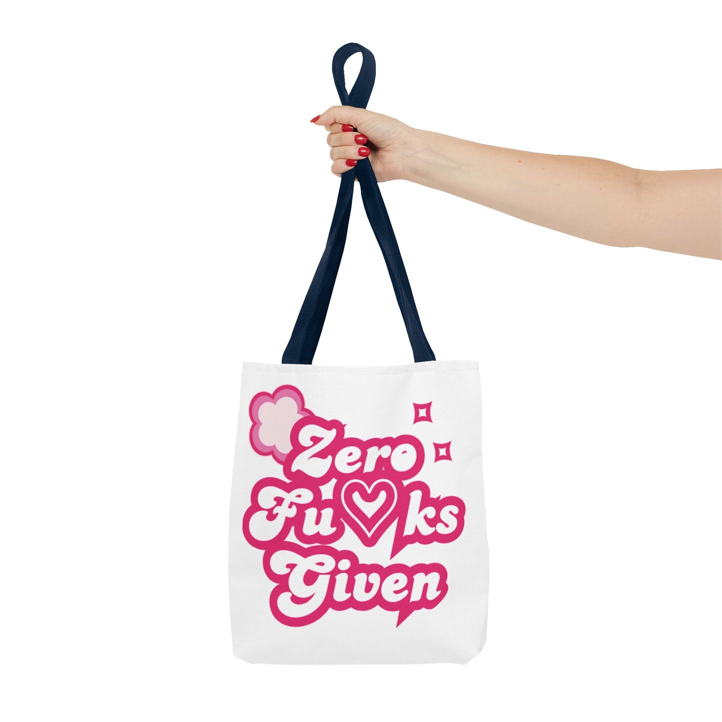 Zero F*cks Given Tote Bag - Fun and Sassy Statement Bag for Everyday Use!