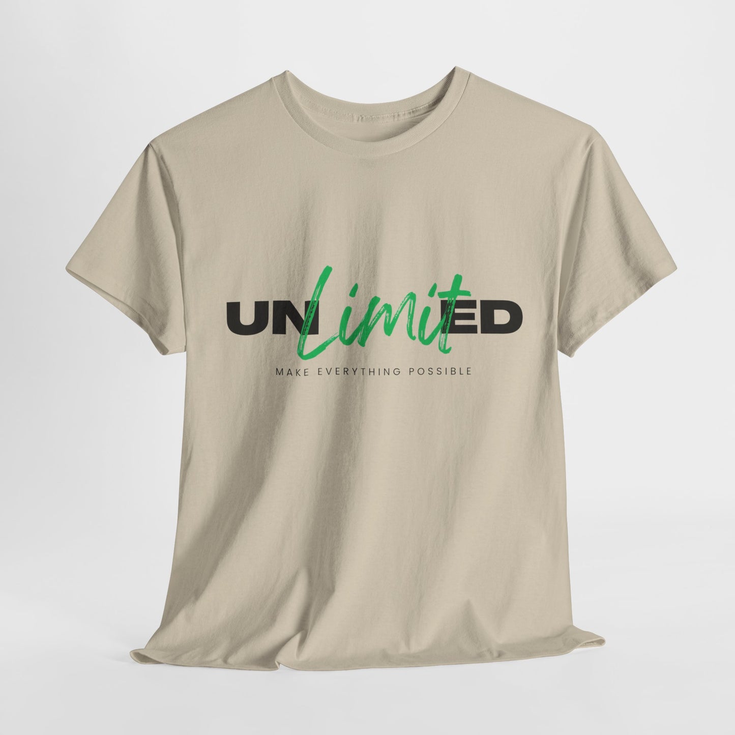 Unisex Cotton Tee - Unlimited Make Everything Possible Tee