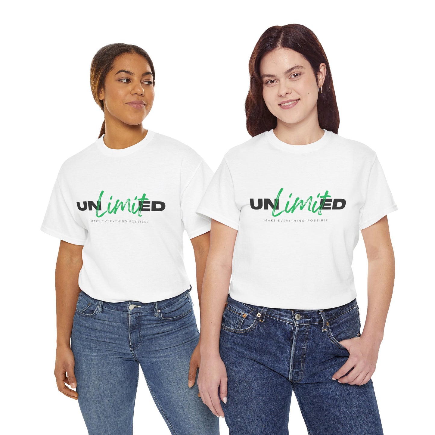 Unisex Cotton Tee - Unlimited Make Everything Possible Tee