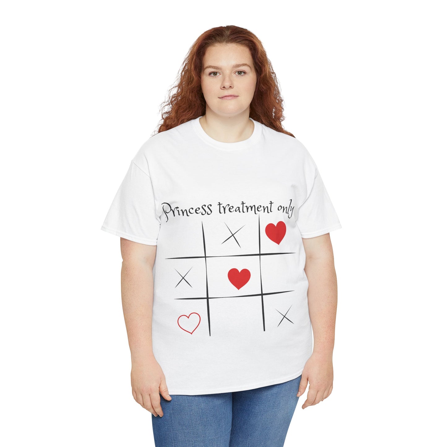 Princess Treatment Unisex Heavy Cotton Tee - Fun & Playful Graphic Shirt